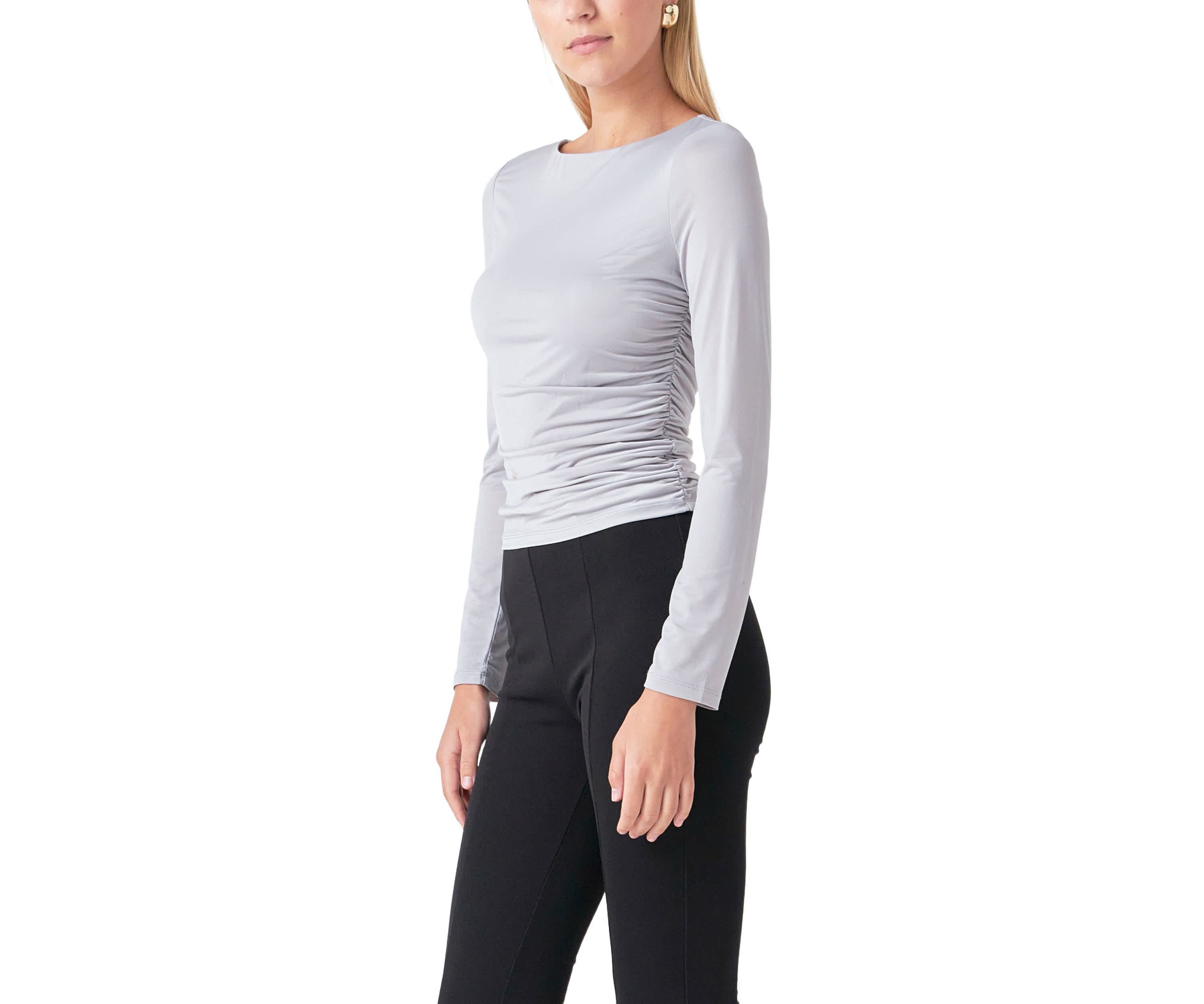 Draped Ruched Top