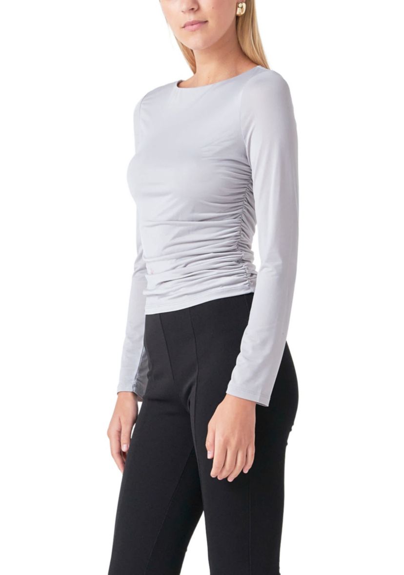 Draped Ruched Top