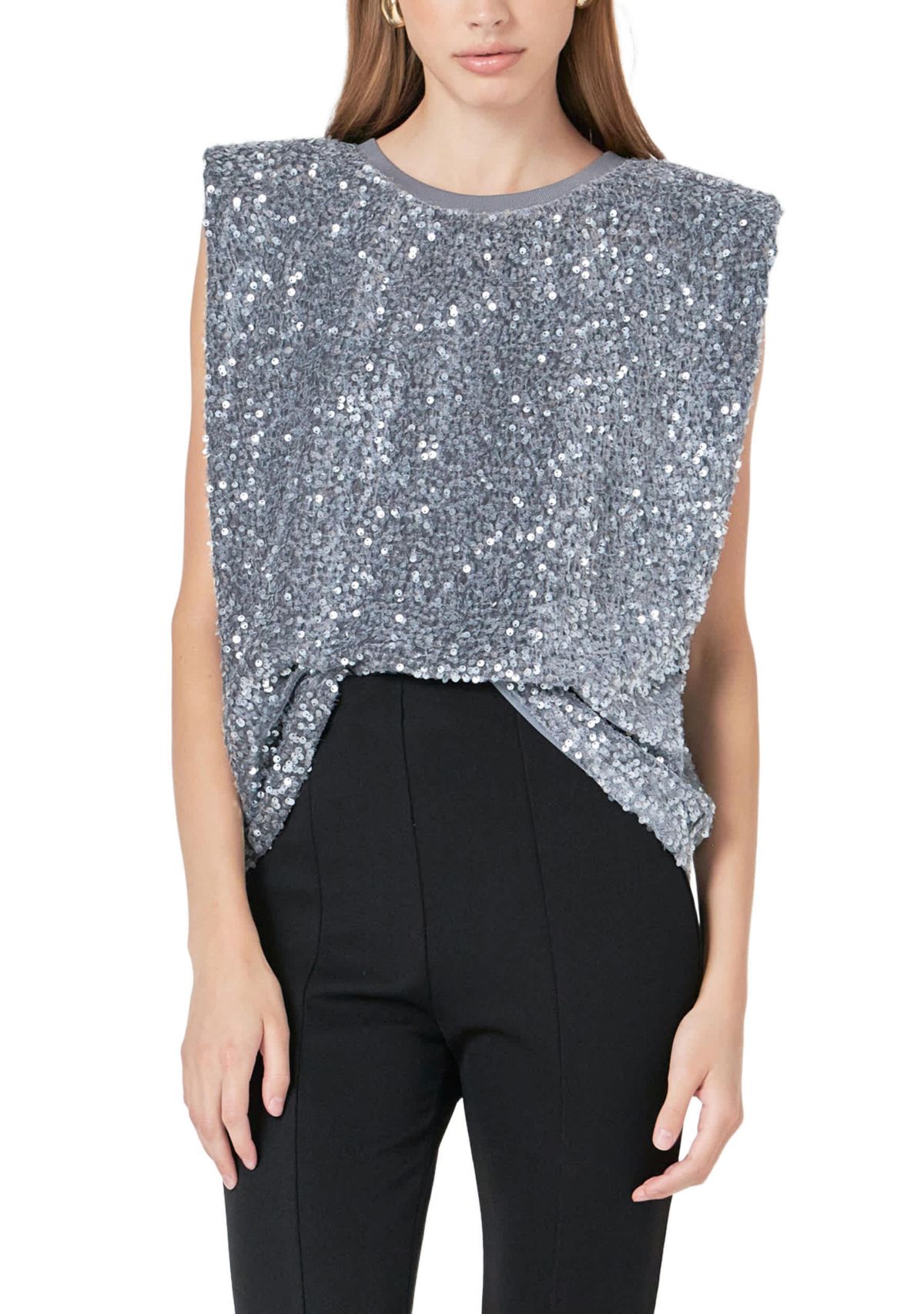 Sequin Embellished Top