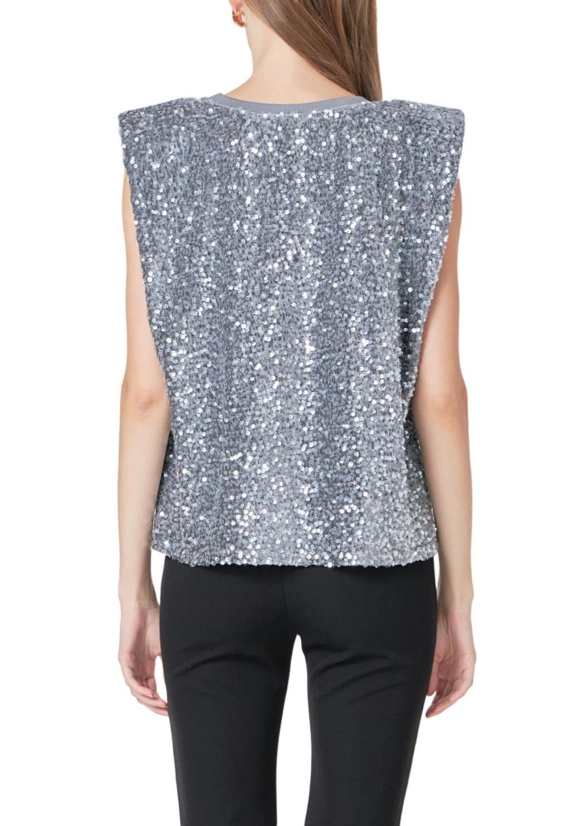 Sequin Embellished Top