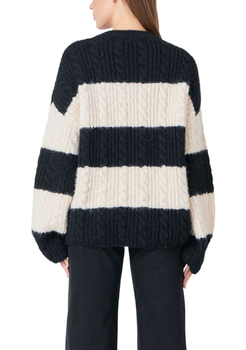 Striped Chunky Sweater