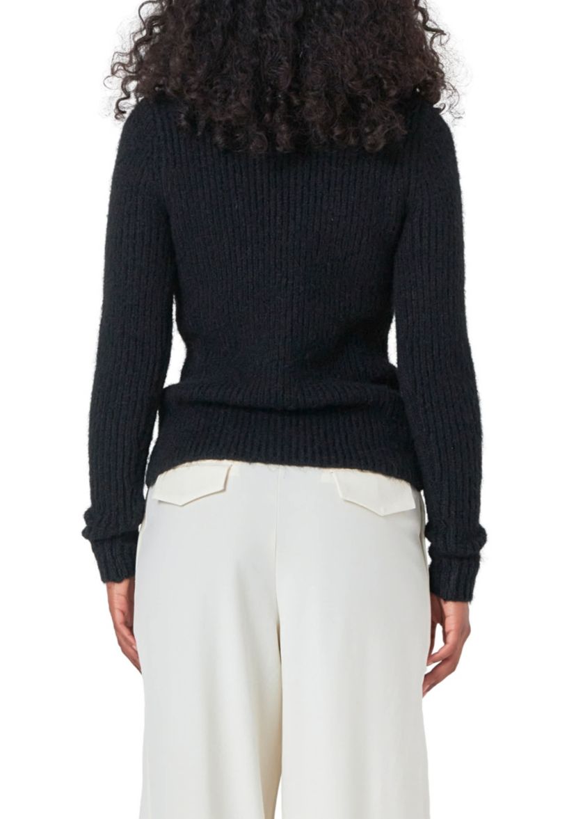 Ribbed Long Sleeve Top