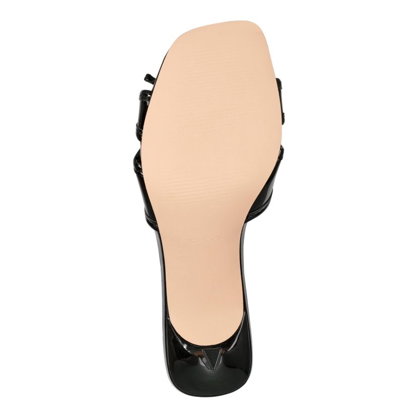 Delphy Slip-on Square Toe Dress Sandals