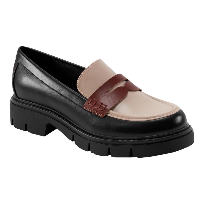 Cube Slip-on Casual Penny Loafers