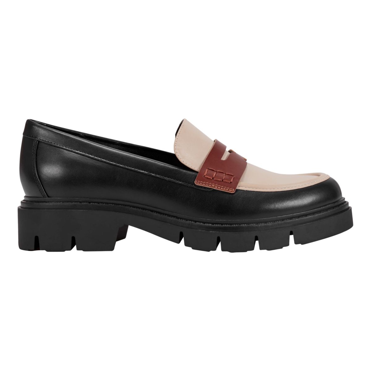 Cube Slip-on Casual Penny Loafers