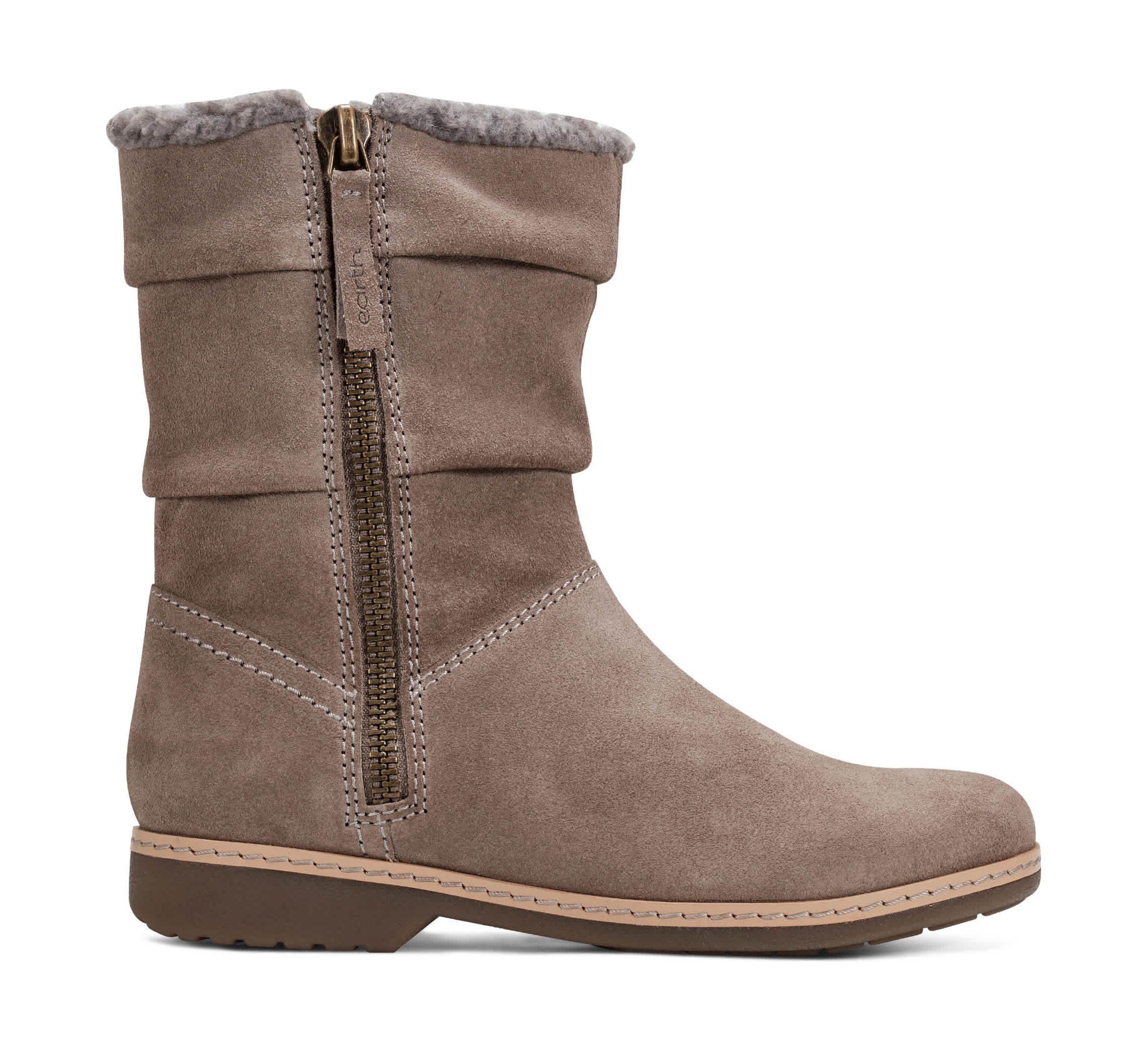 Hyland Water Repellent Round Toe Flat Casual Booties