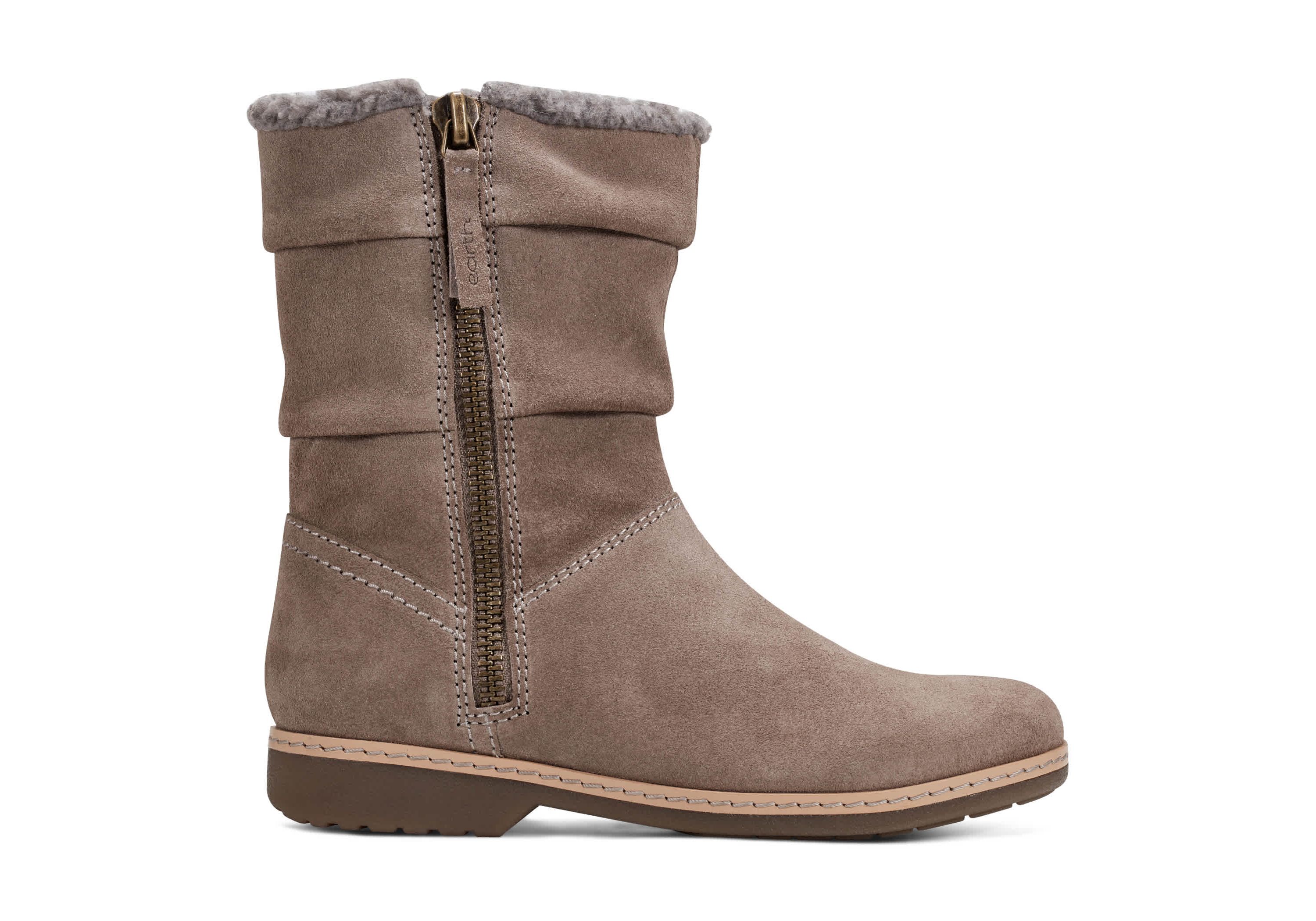 Hyland Water Repellent Round Toe Flat Casual Booties