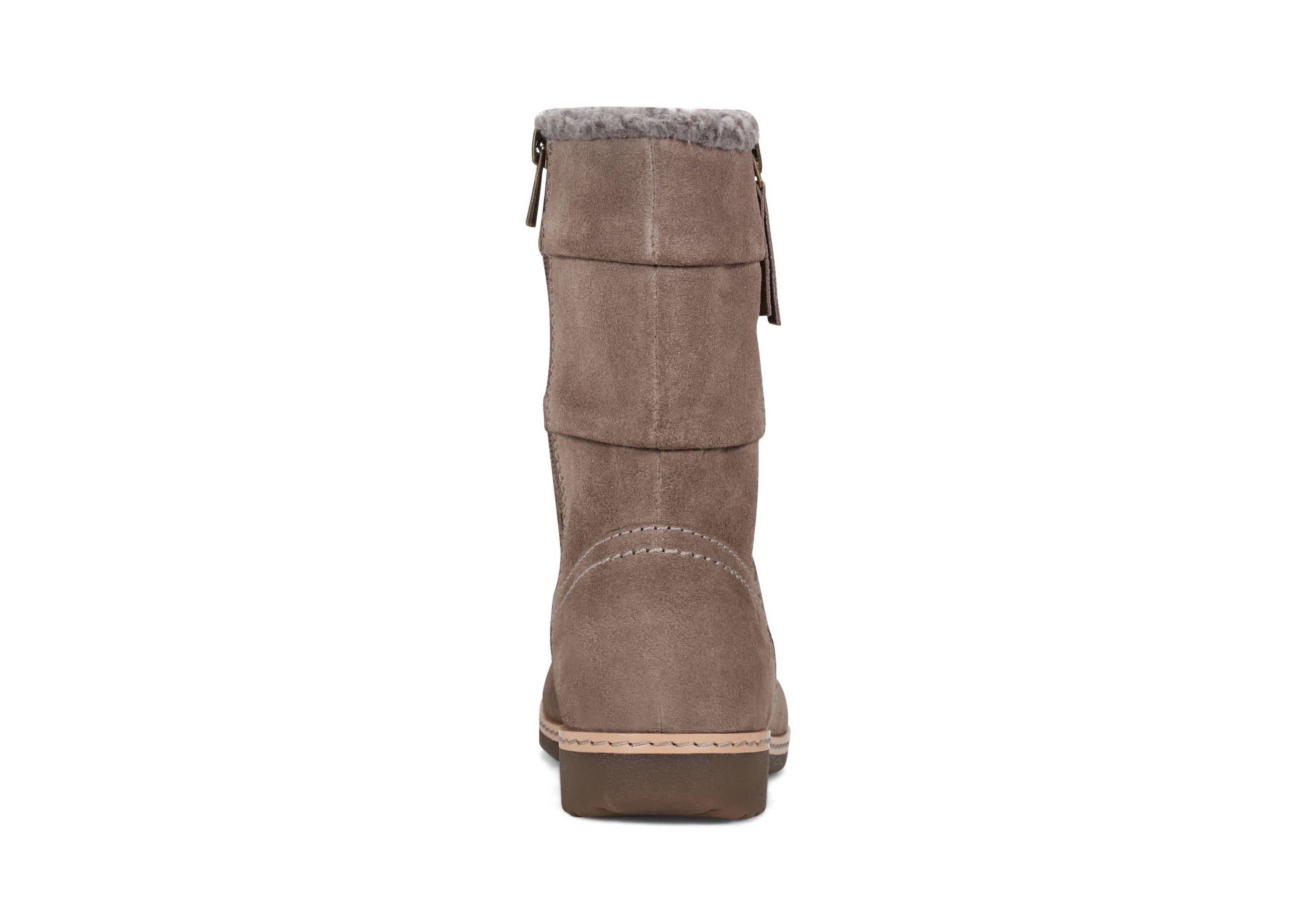 Hyland Water Repellent Round Toe Flat Casual Booties