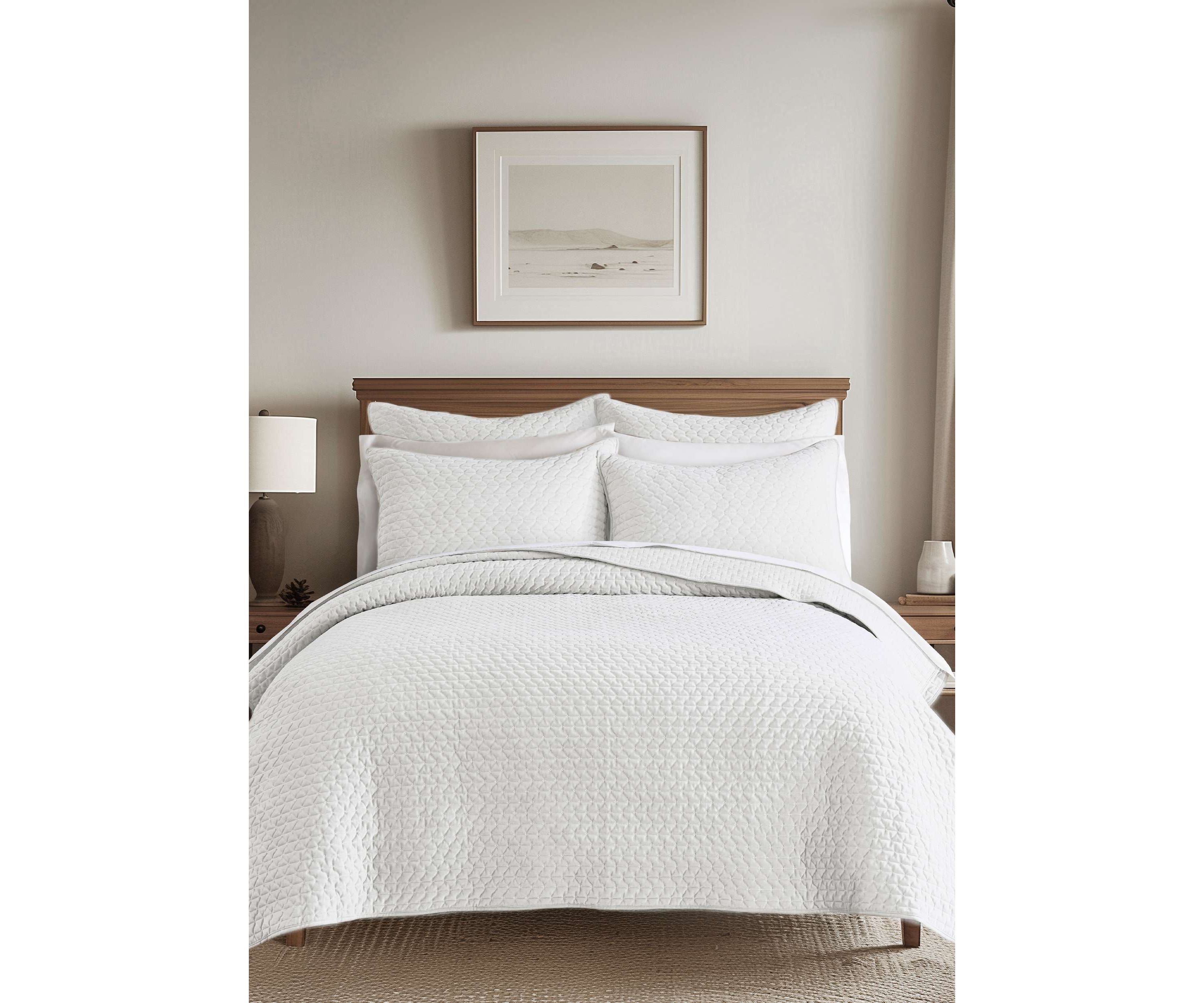 Velvet Stitch Euro Sham Set of 2