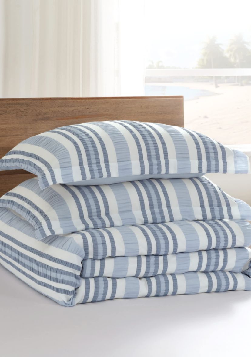 Seaside Stripes Comforter Set