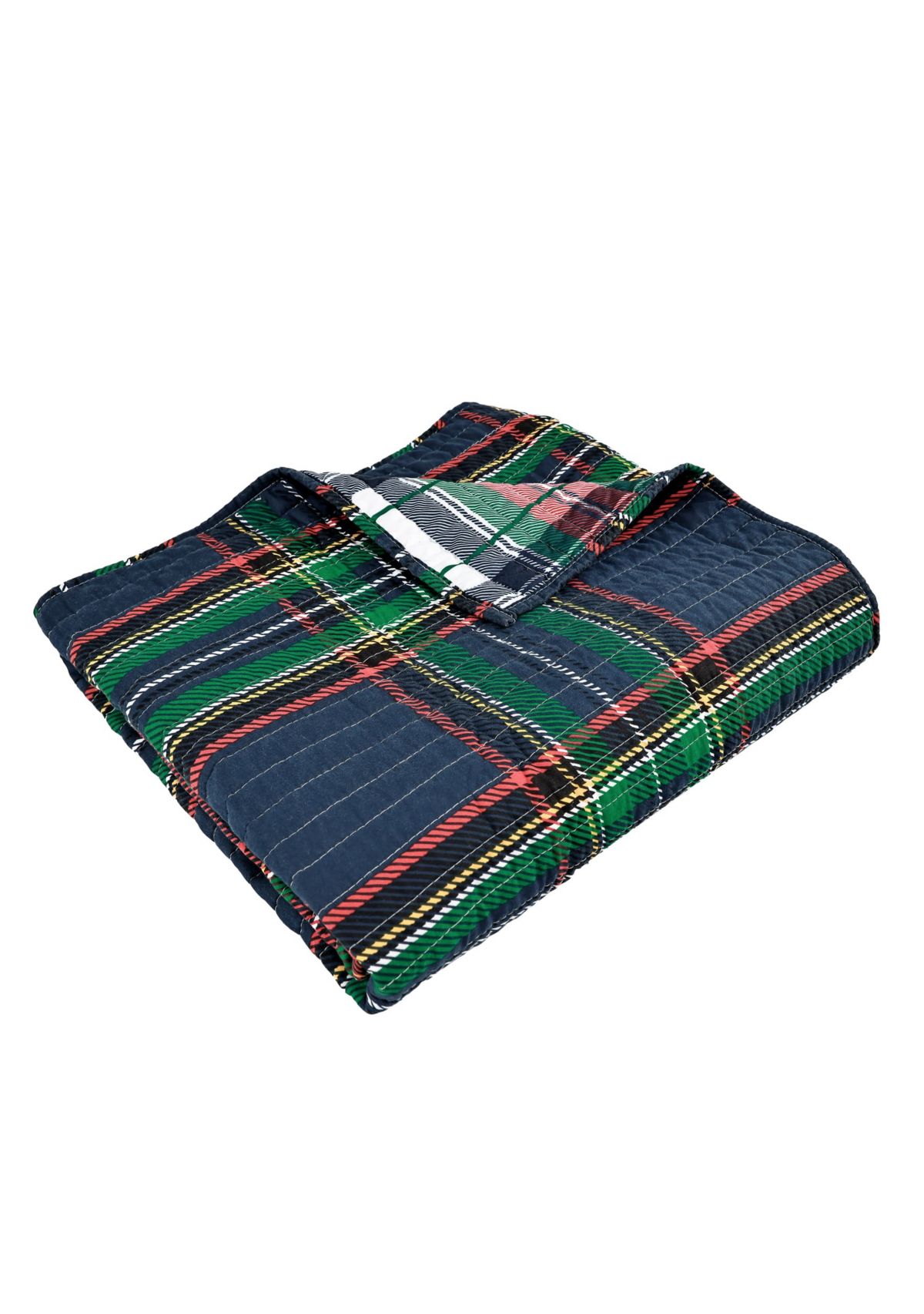 Spencer Plaid Quilted Throw
