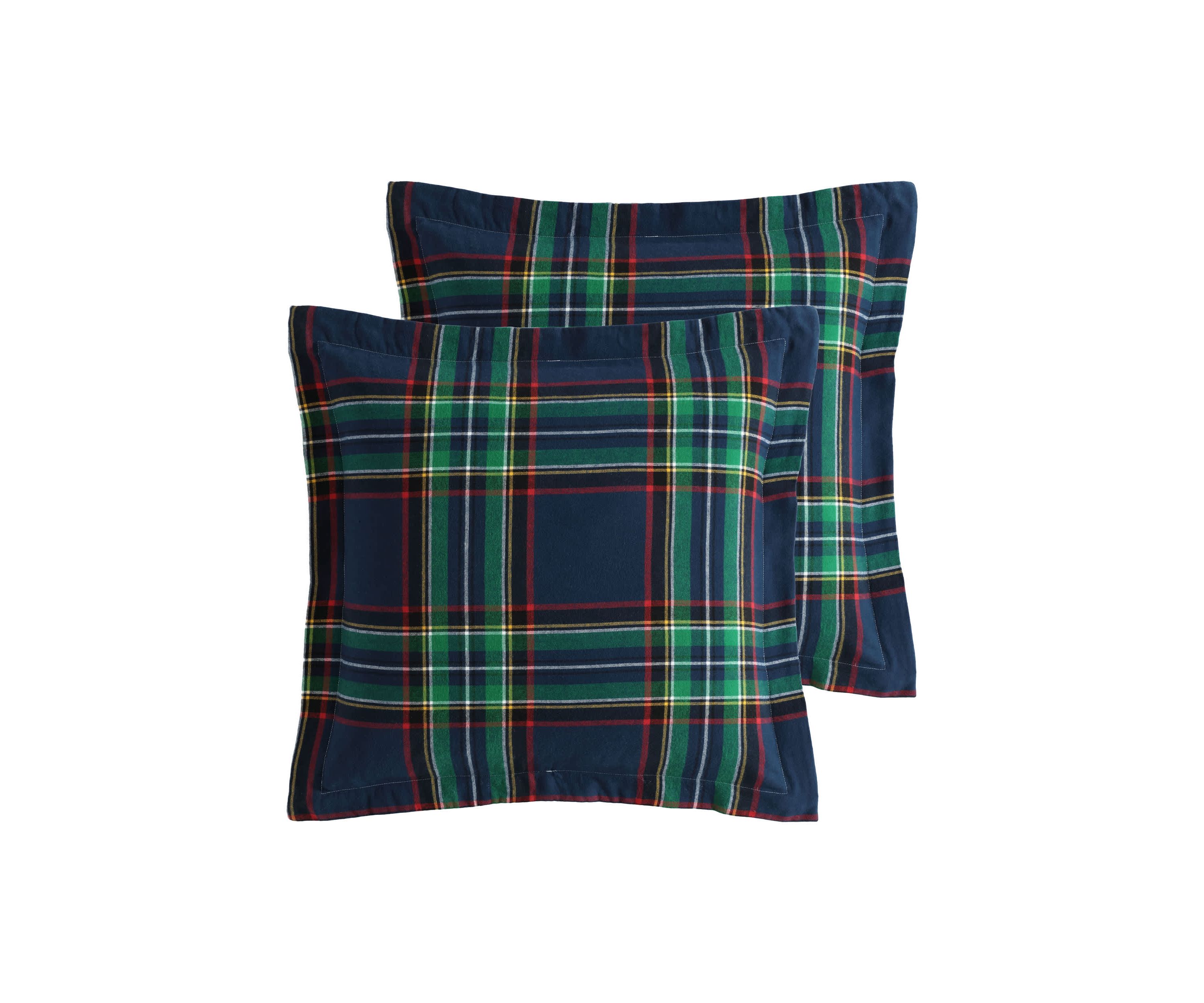 Spencer Plaid Euro Sham Set of 2