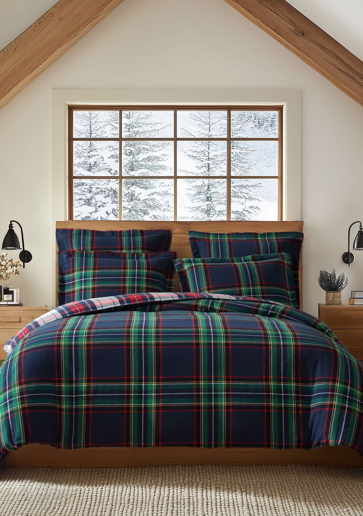 Spencer Plaid Euro Sham Set of 2