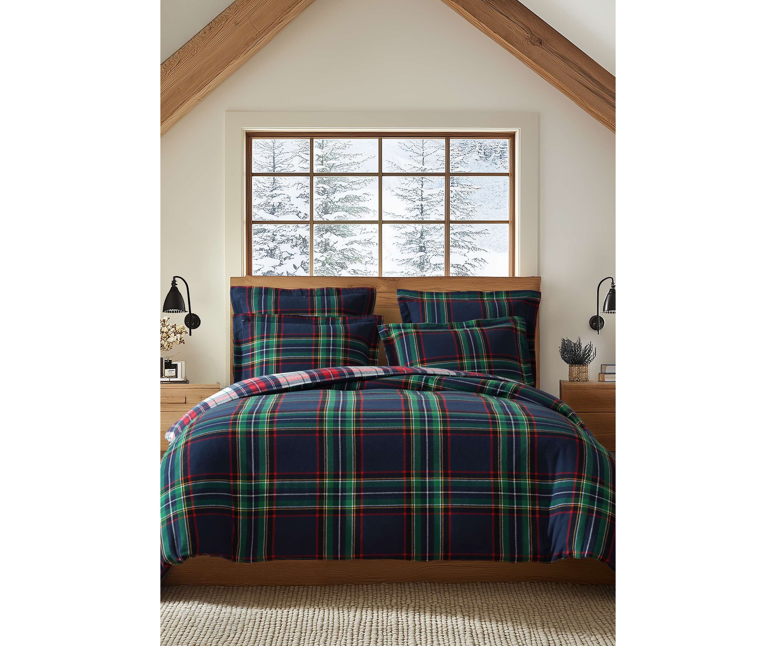 Spencer Plaid Euro Sham Set of 2