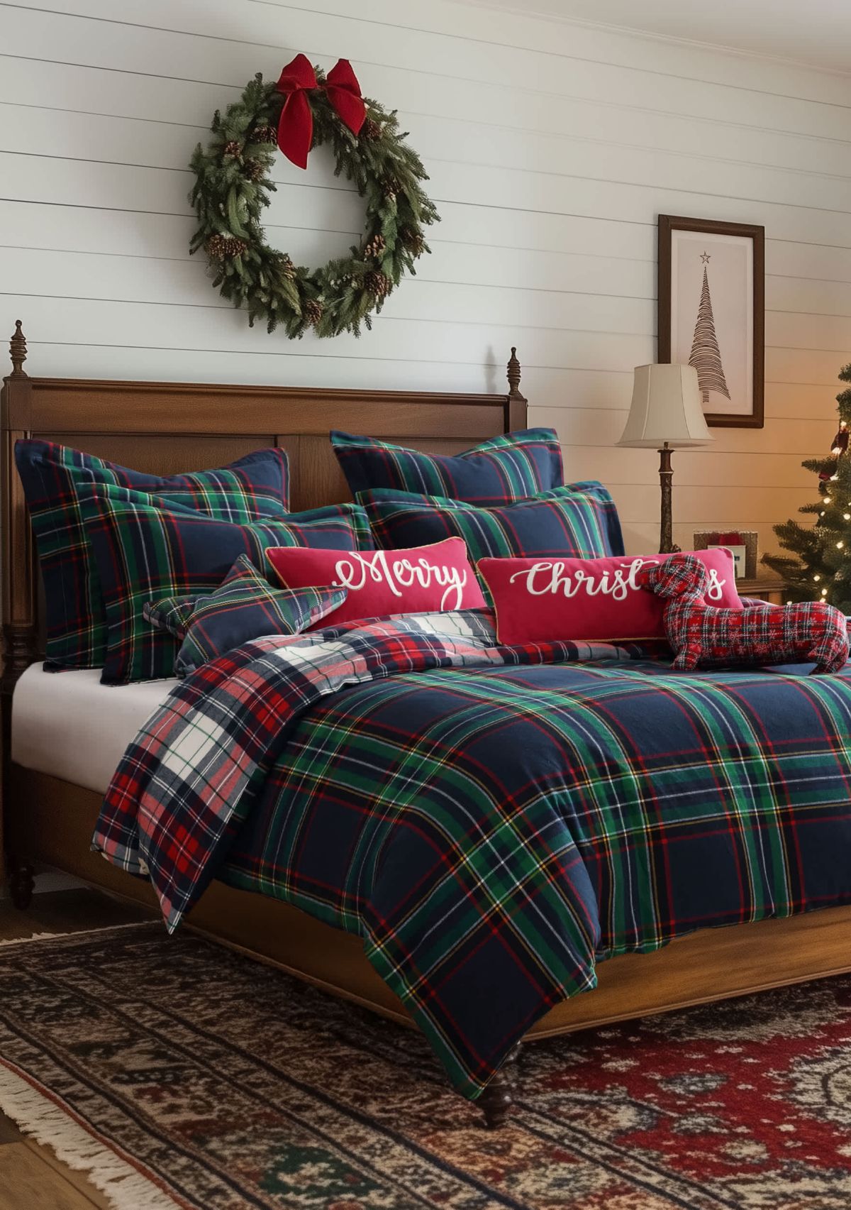 Spencer Plaid Euro Sham Set of 2