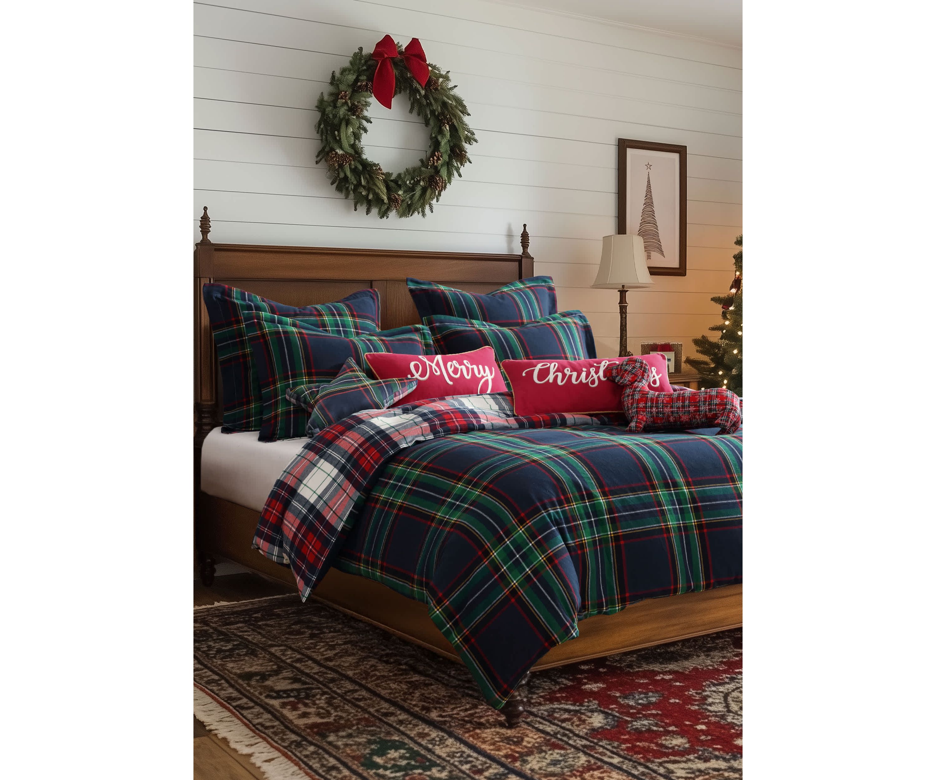 Spencer Plaid Euro Sham Set of 2