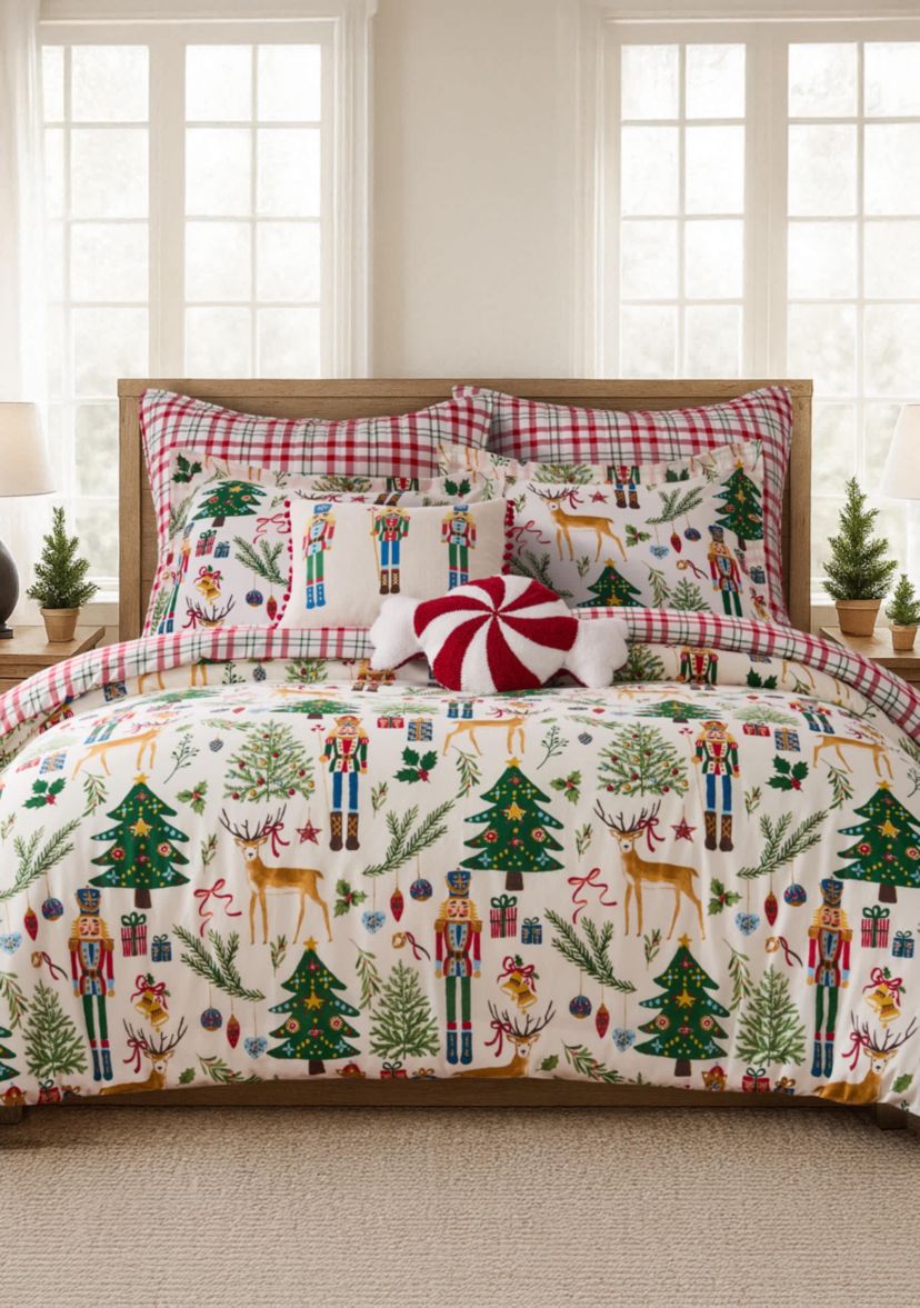 Nutcracker Duvet Cover Set