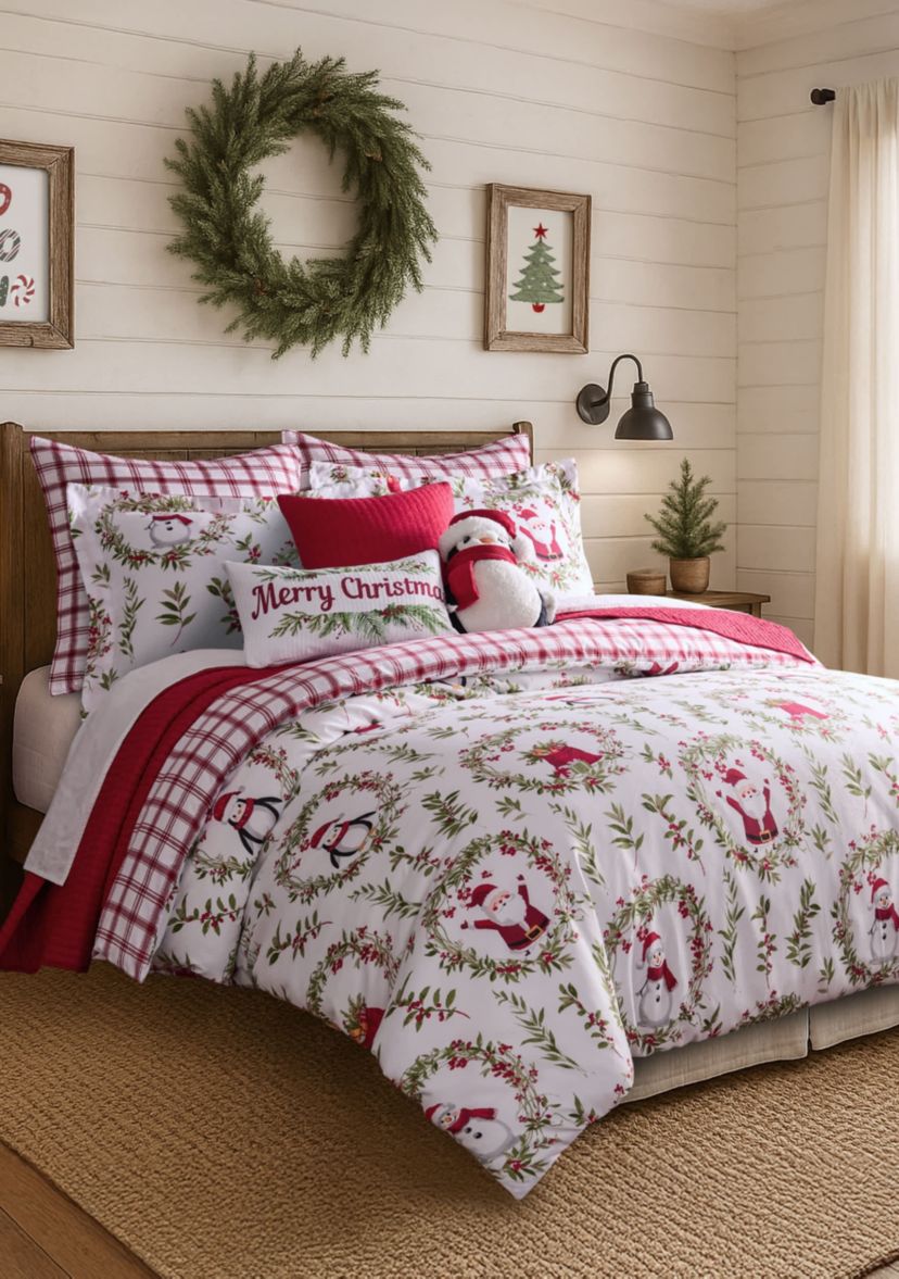 Pine & Plaid Comforter Set