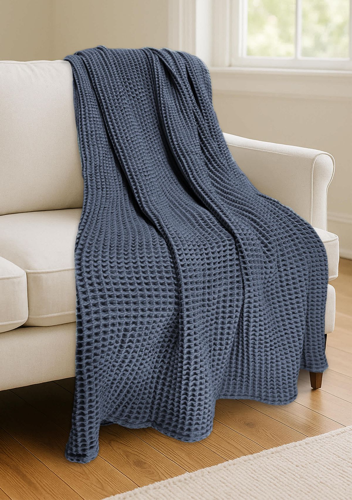 Waffle Blanket Throw