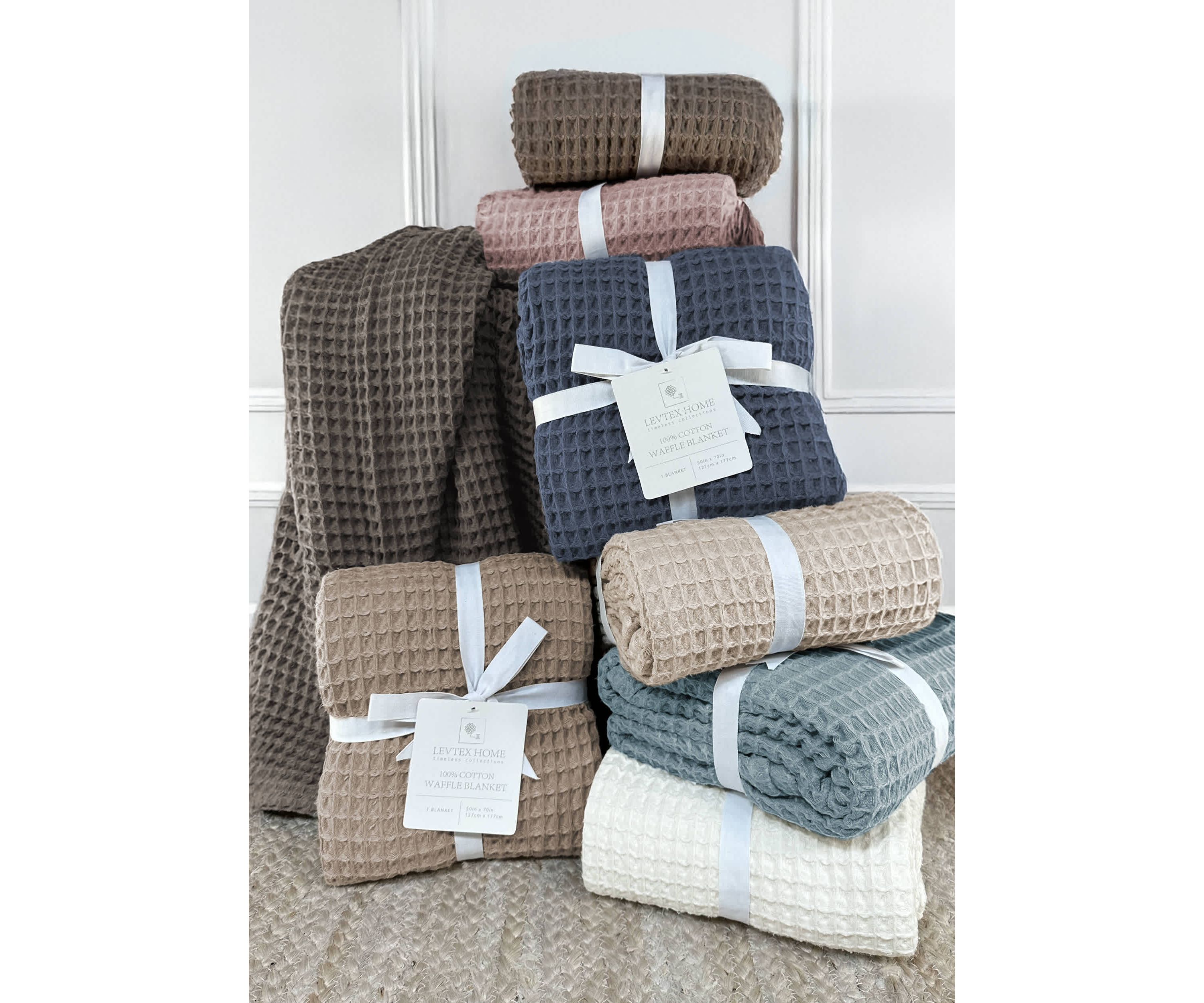 Waffle Blanket Throw