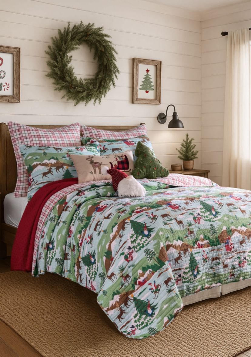 Merry Mountains Quilt Set