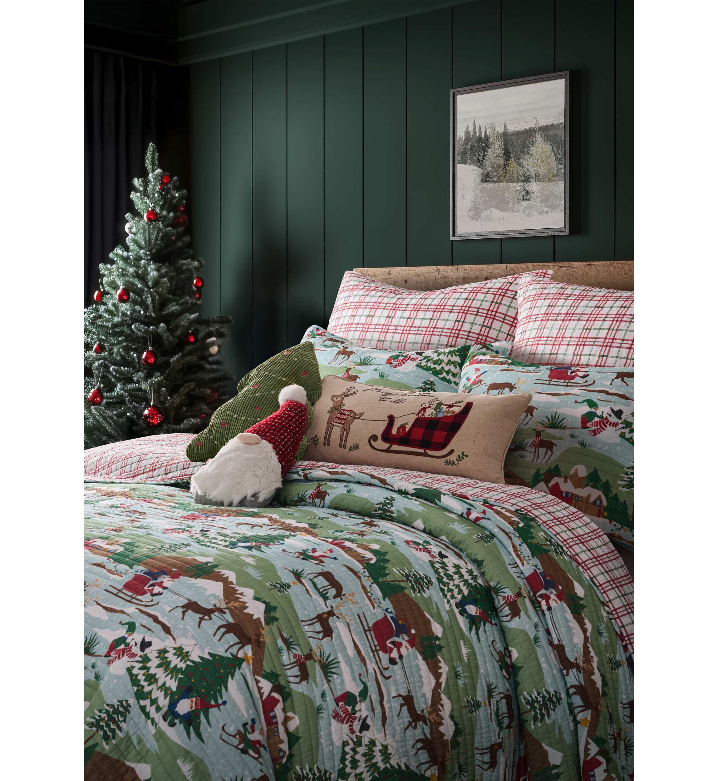 Merry Mountains Quilt Set