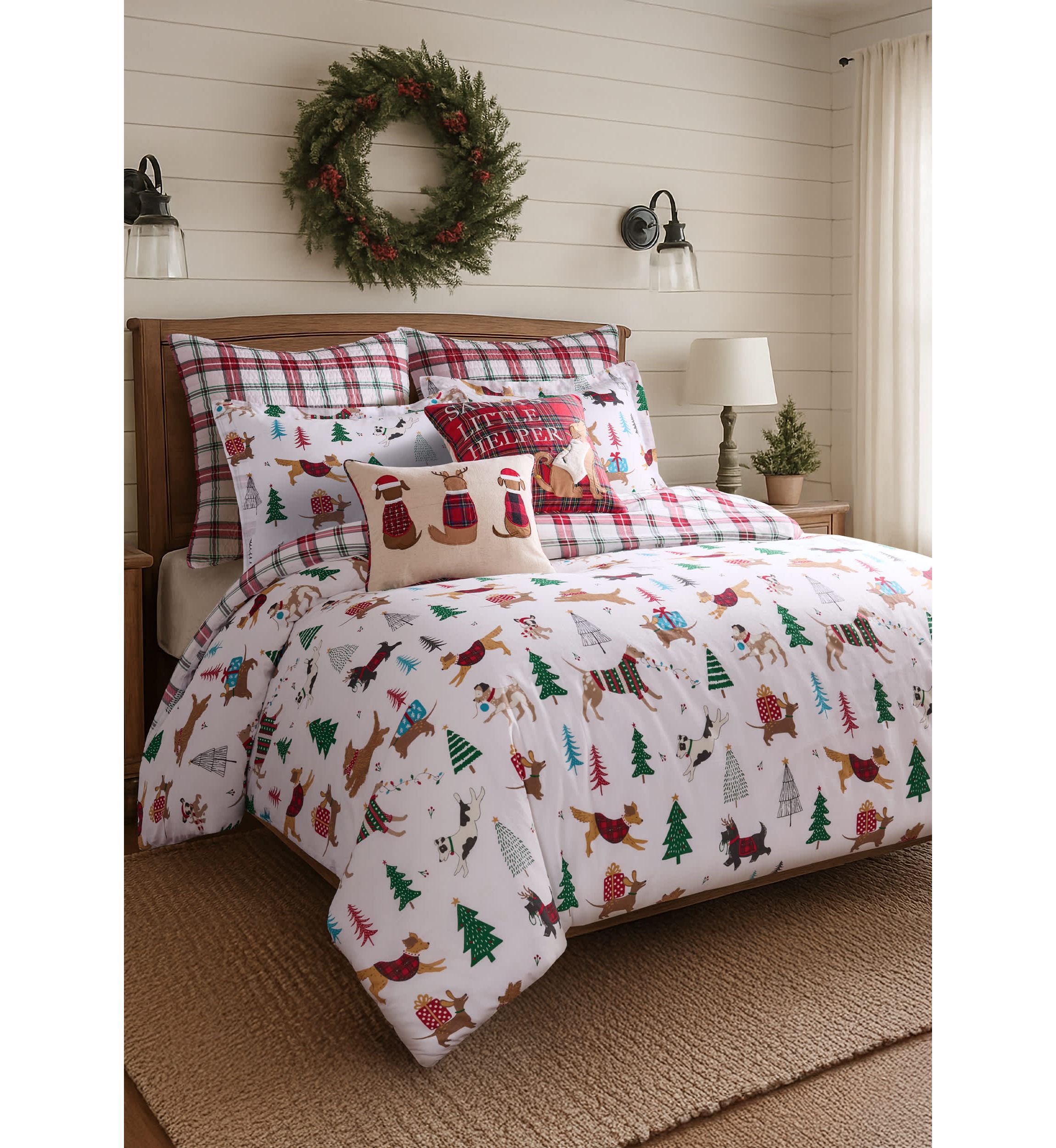 Jingle Paws Duvet Cover Set