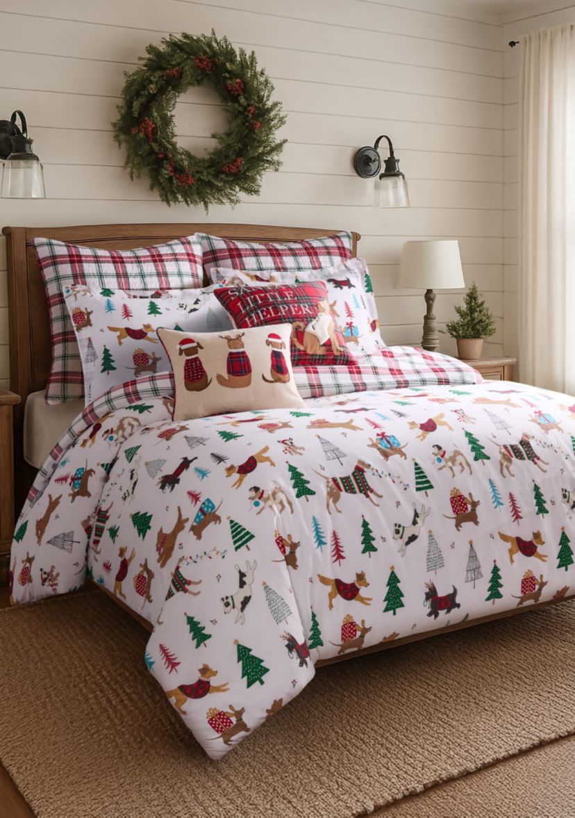 Jingle Paws Duvet Cover Set
