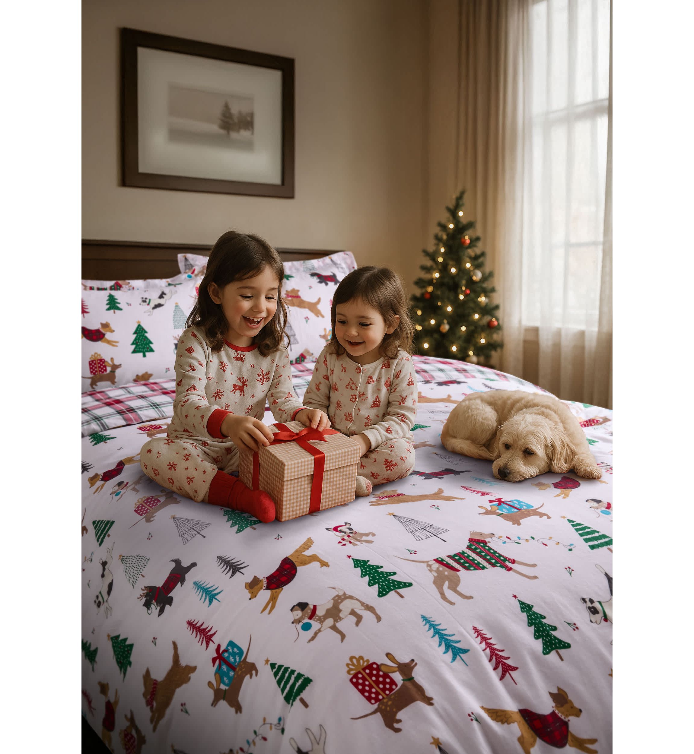 Jingle Paws Duvet Cover Set