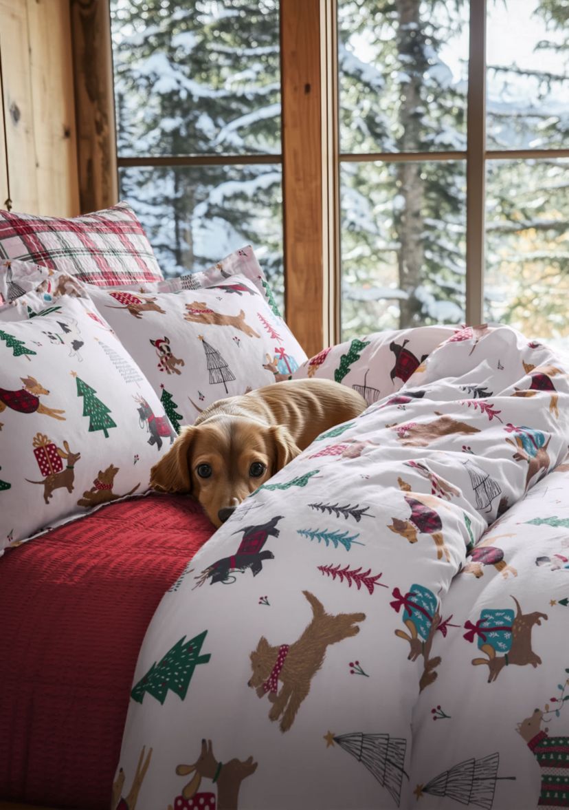 Jingle Paws Duvet Cover Set