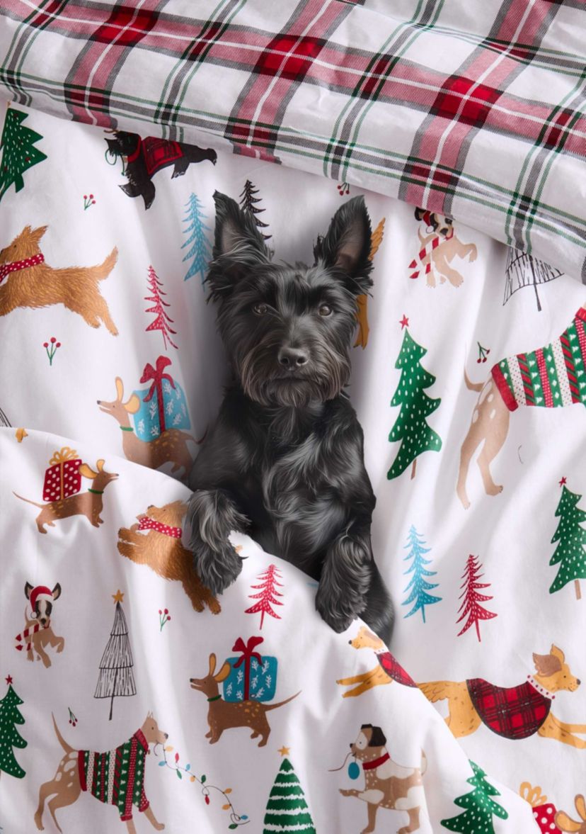 Jingle Paws Duvet Cover Set
