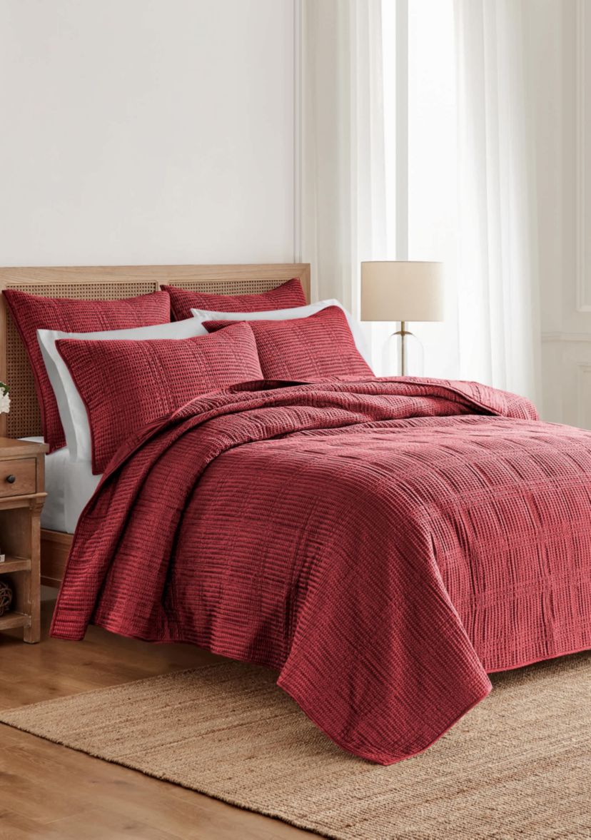 Cloud Waffle Euro Sham set of 2