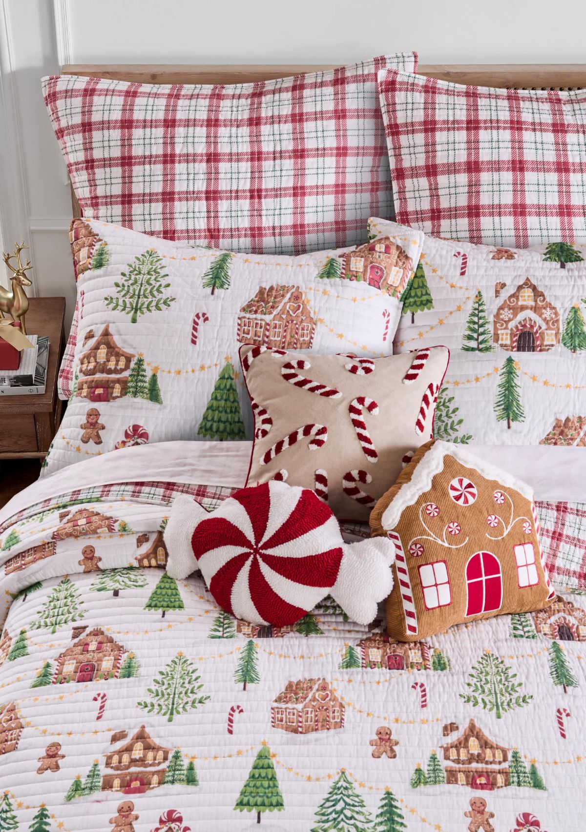Gingerbread Village Quilt