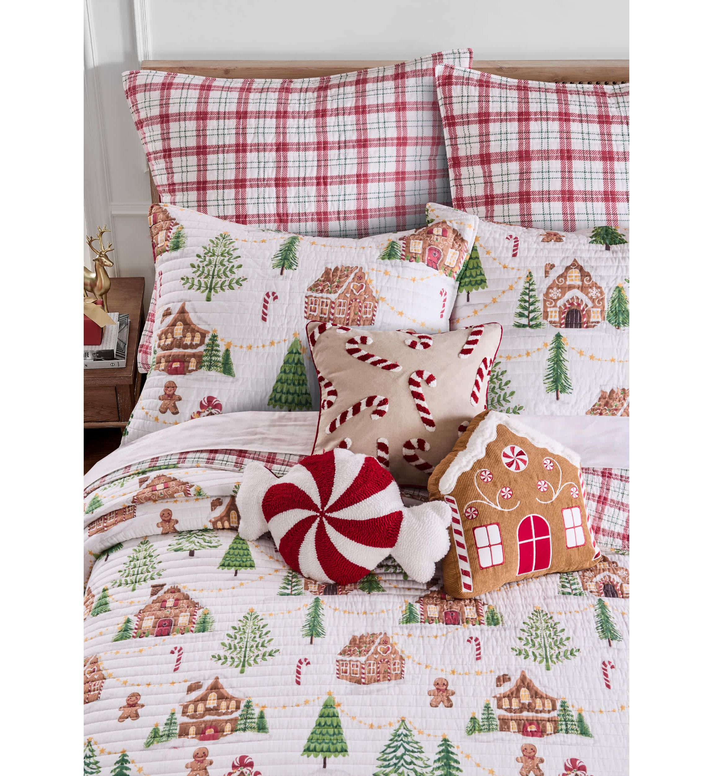 Gingerbread Village Quilt