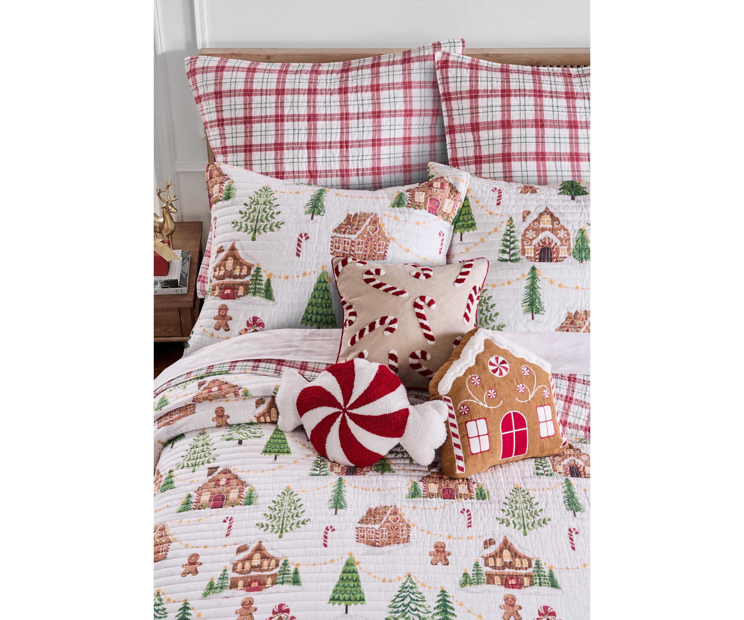 Gingerbread Village Quilt