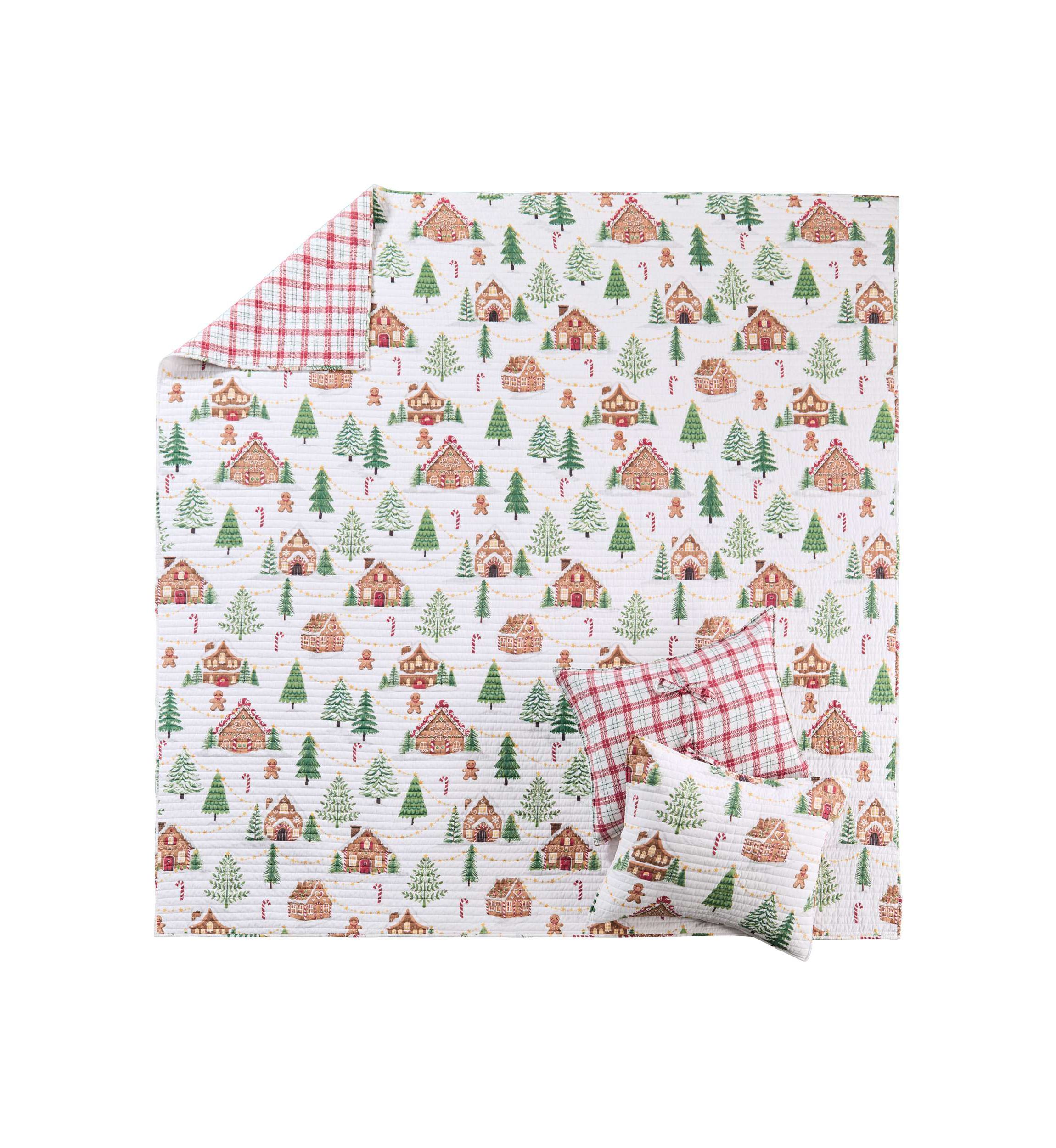 Gingerbread Village Quilt