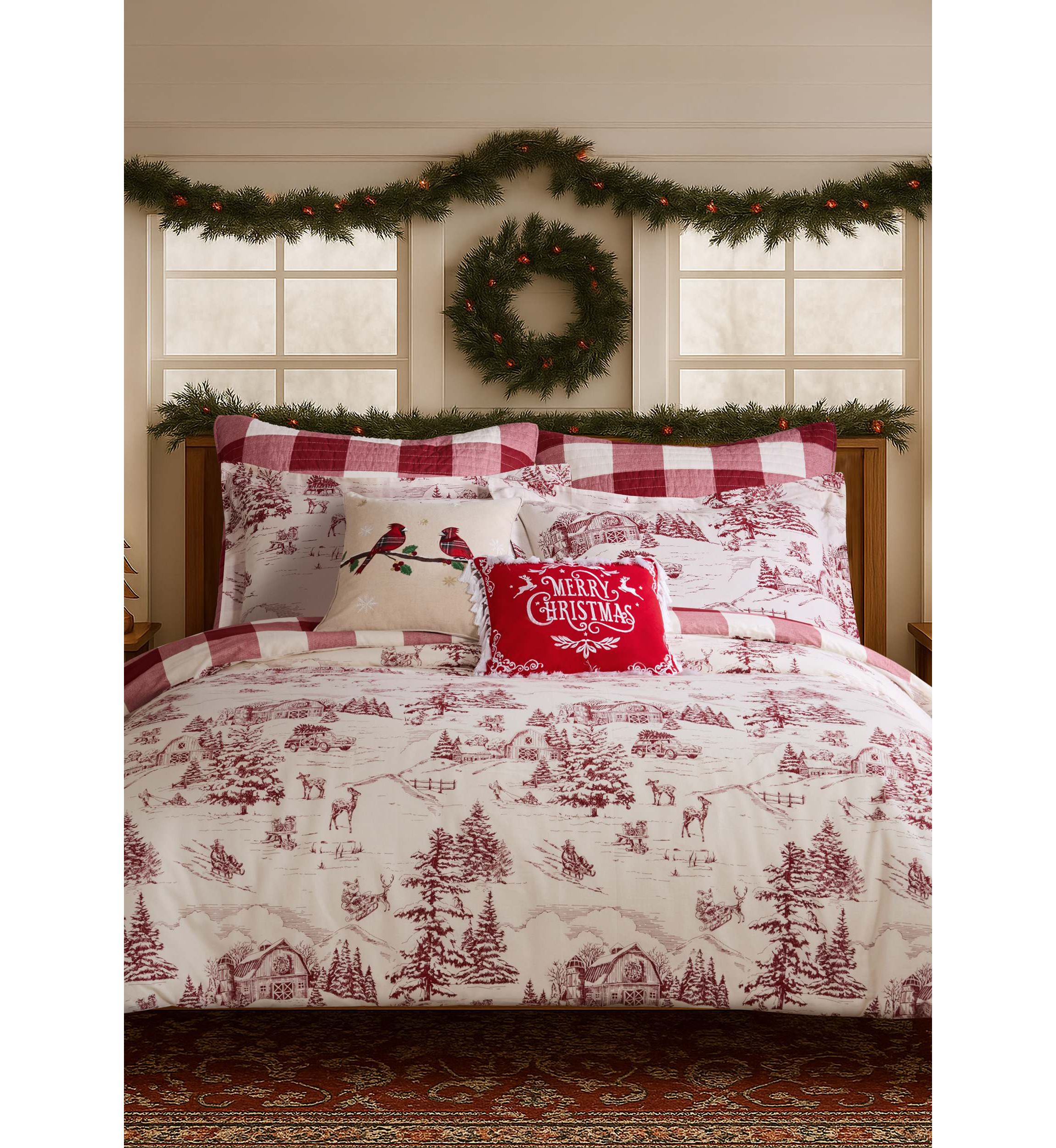 Winter Sleigh Ride Comforter Set