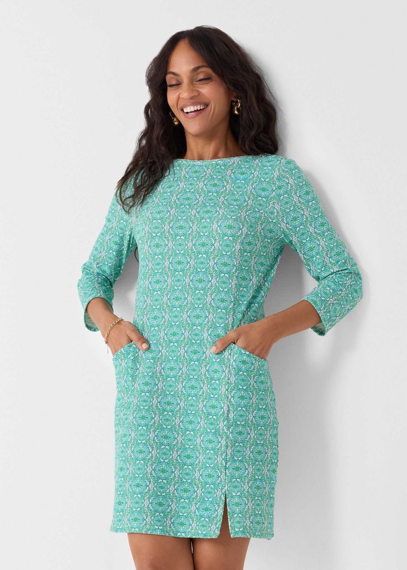 Gauze Shift Dress