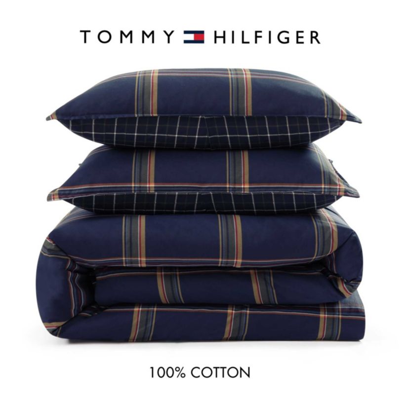 Beacon Plaid Cotton Comforter Set