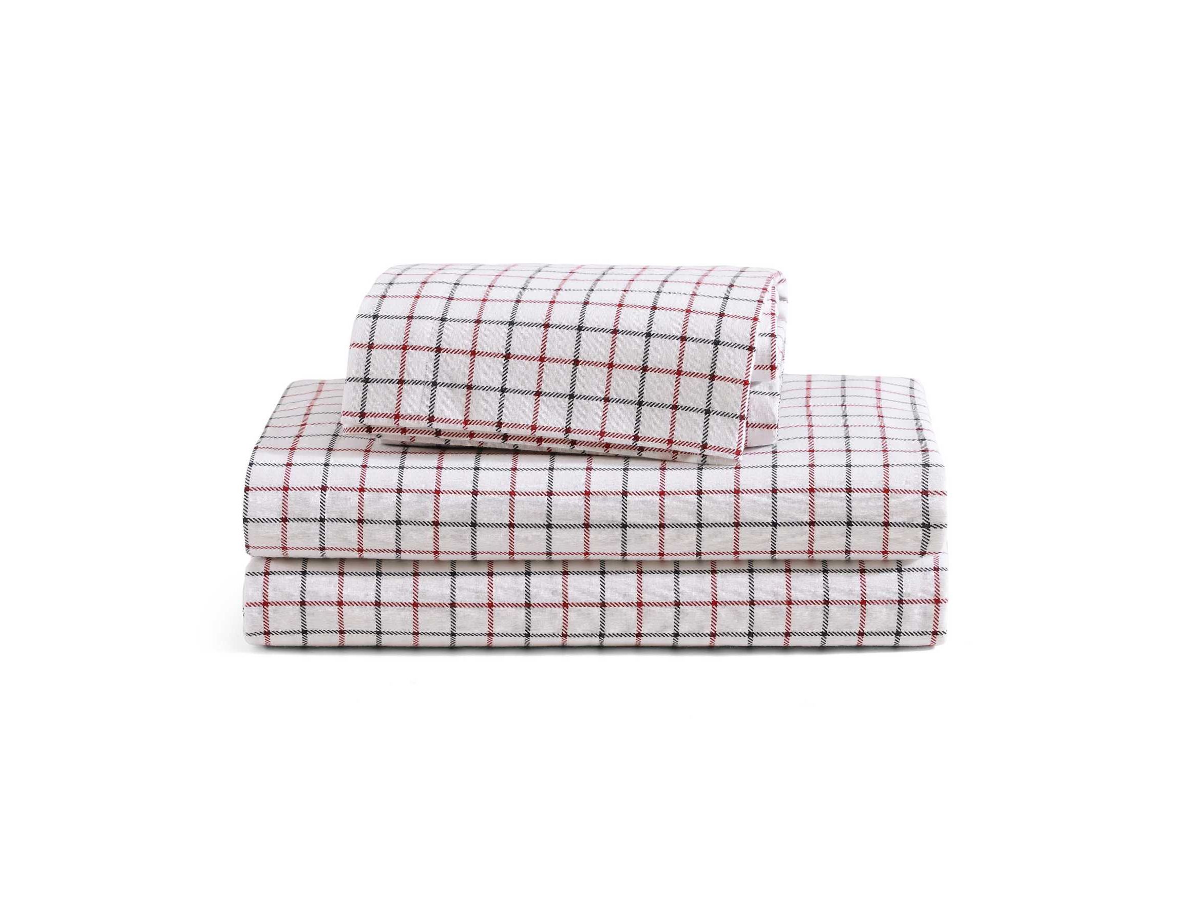 Tompkins Windowpane Cotton Sheet Set