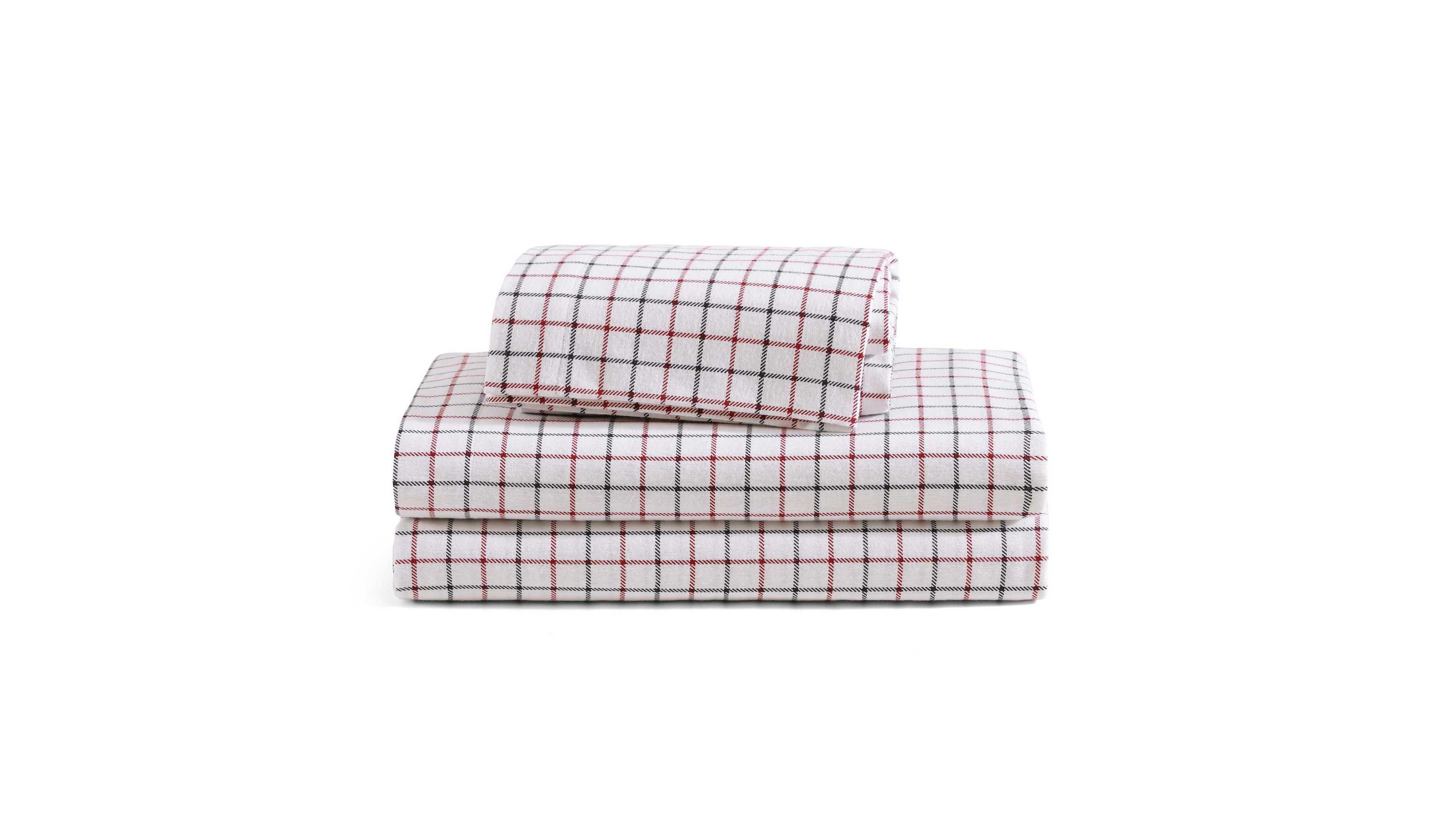 Tompkins Windowpane Cotton Sheet Set