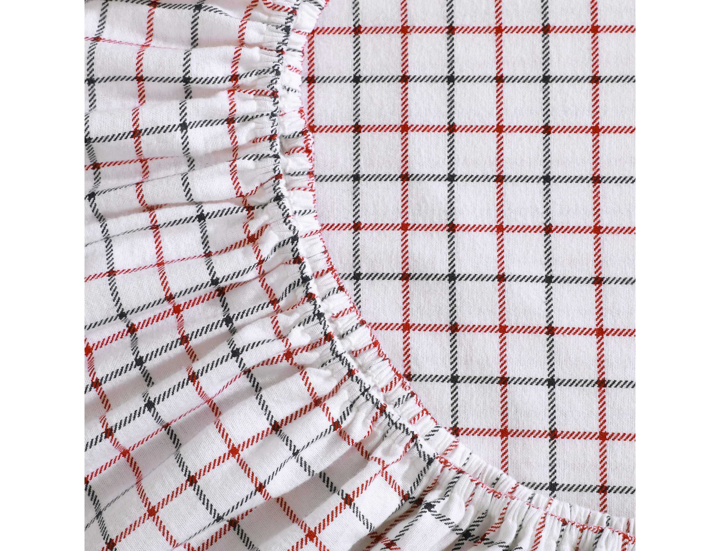 Tompkins Windowpane Cotton Sheet Set