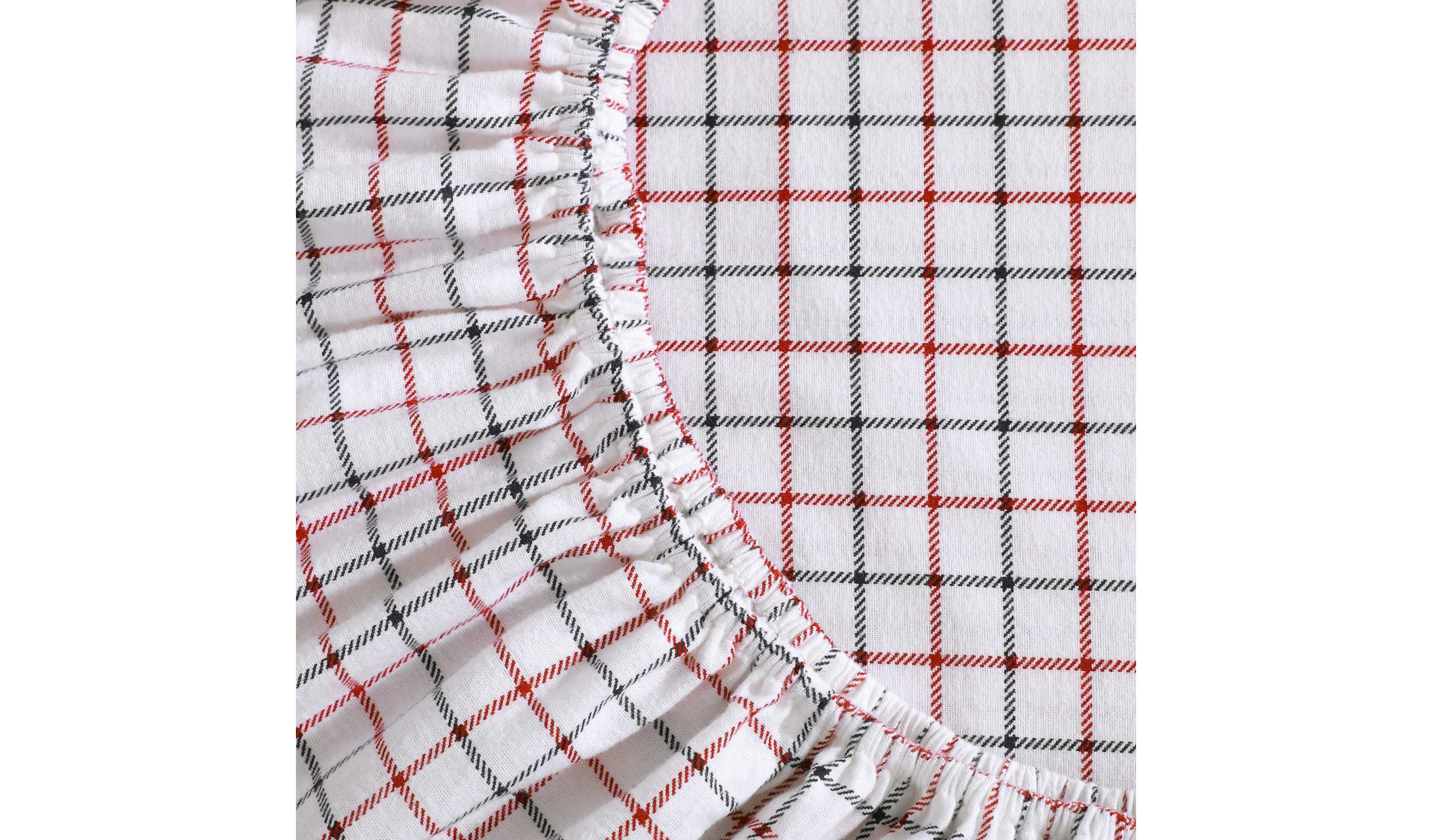 Tompkins Windowpane Cotton Sheet Set