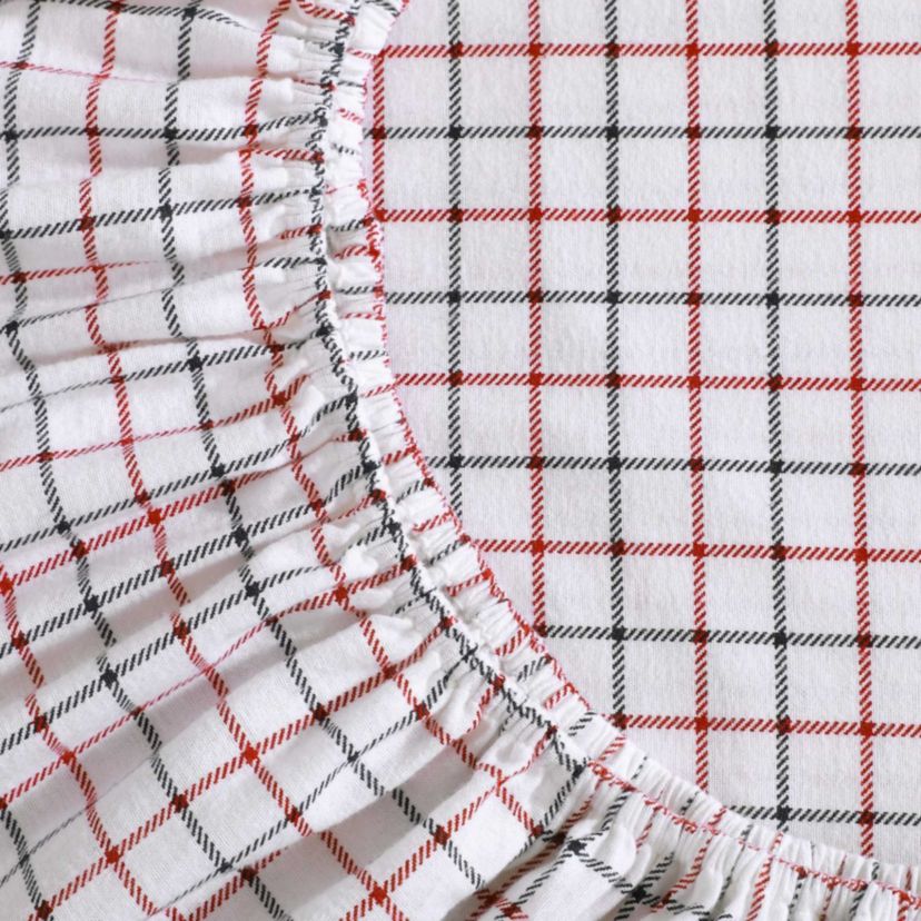 Tompkins Windowpane Cotton Sheet Set