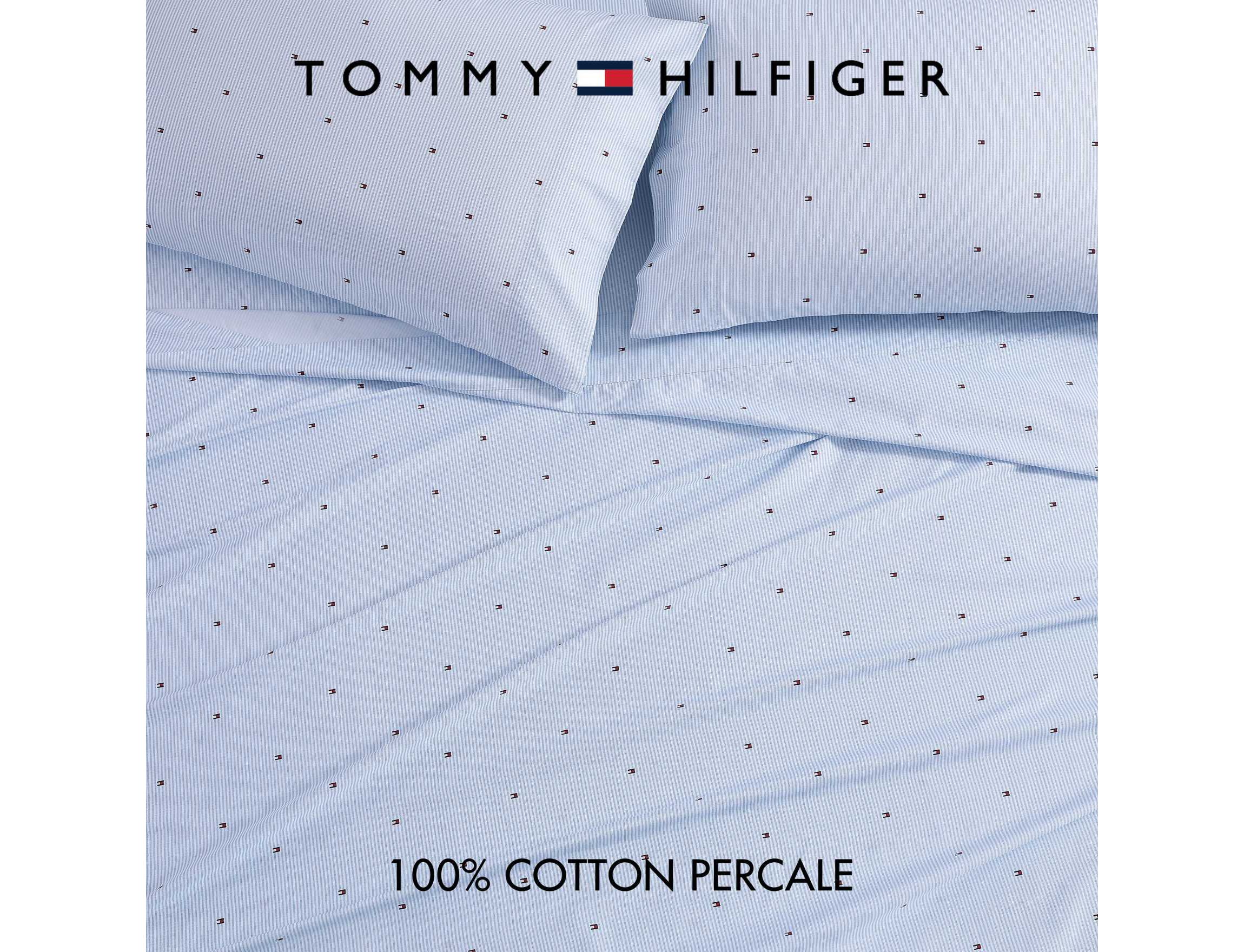 Ithaca Flag Stripe Cotton Sheet Set
