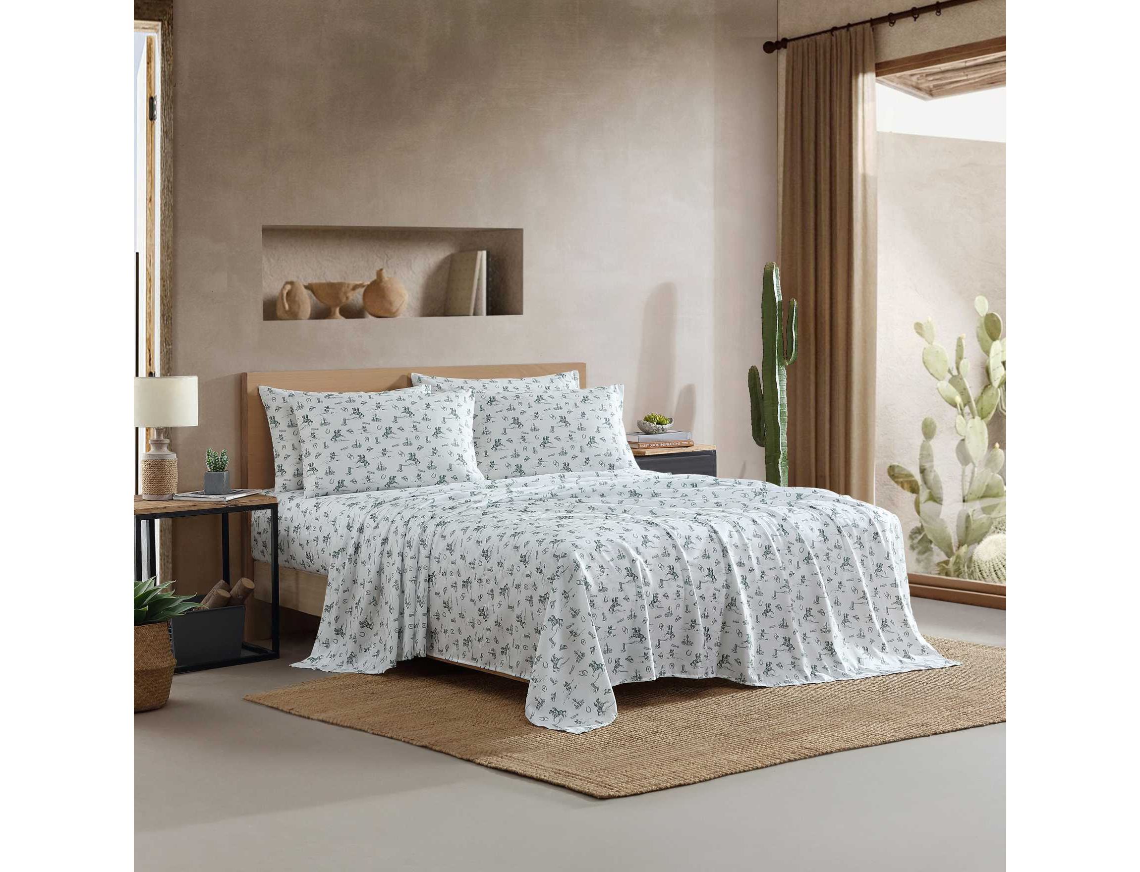 Cowboy Rodeo Microfiber Sheet Set