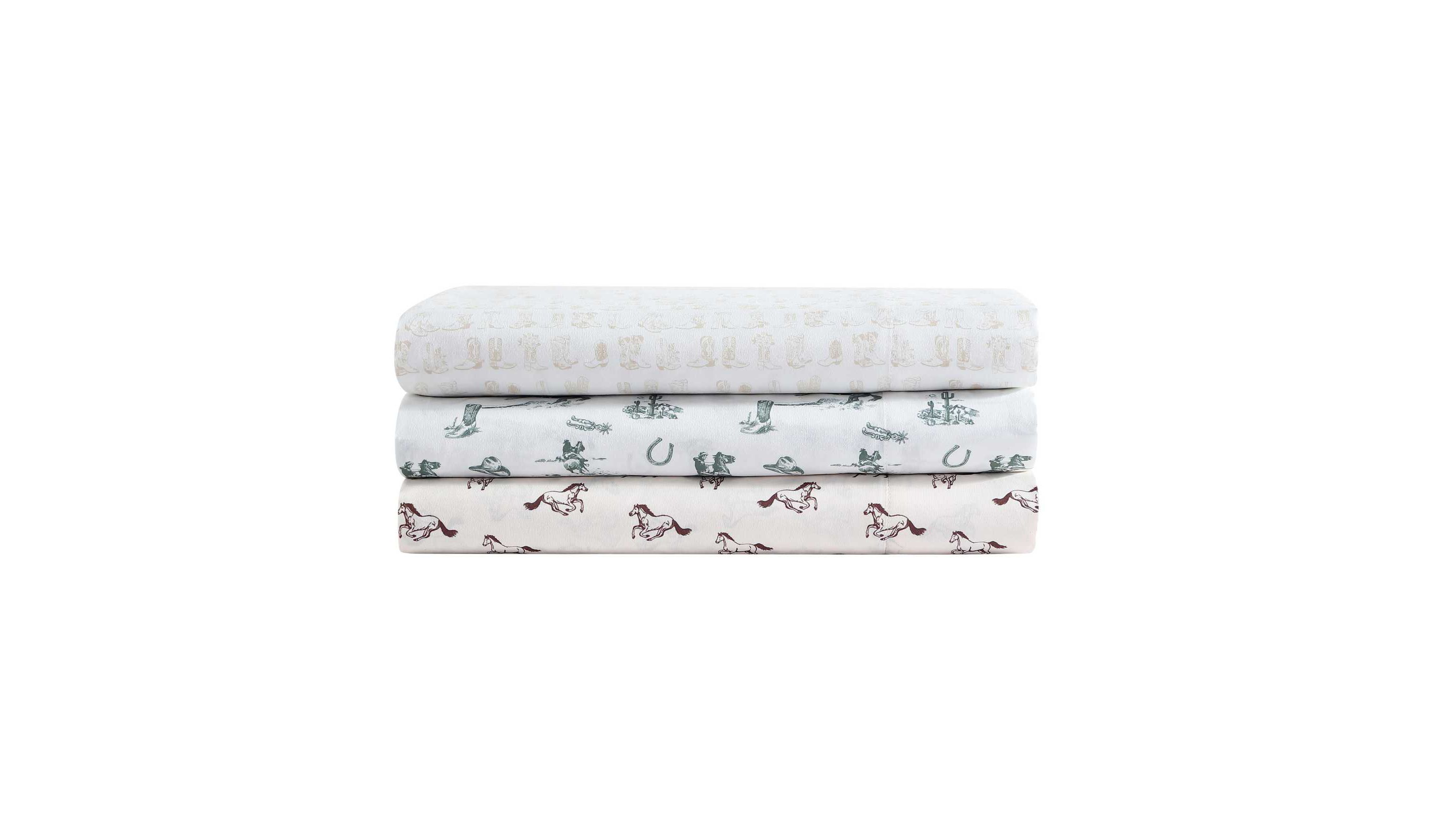 Cowboy Rodeo Microfiber Sheet Set