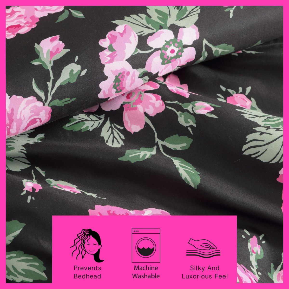 Garden Floral Microfiber Comforter Set