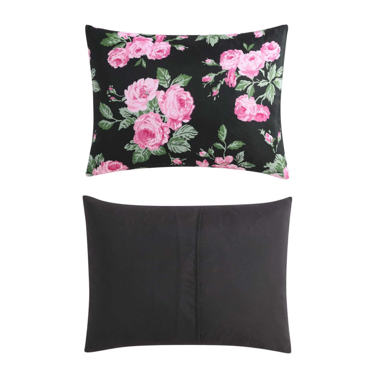 Garden Floral Microfiber Comforter Set