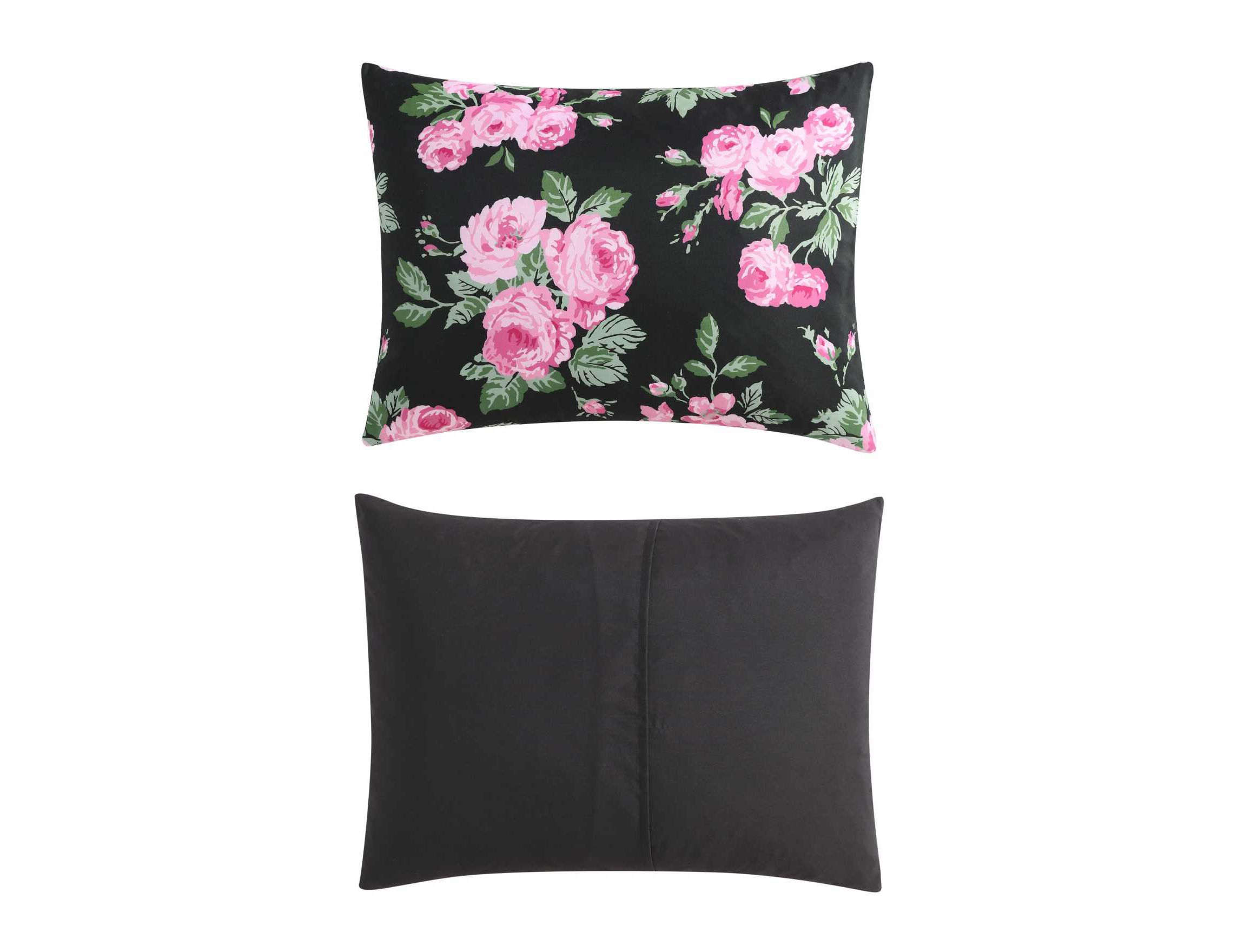 Garden Floral Microfiber Comforter Set